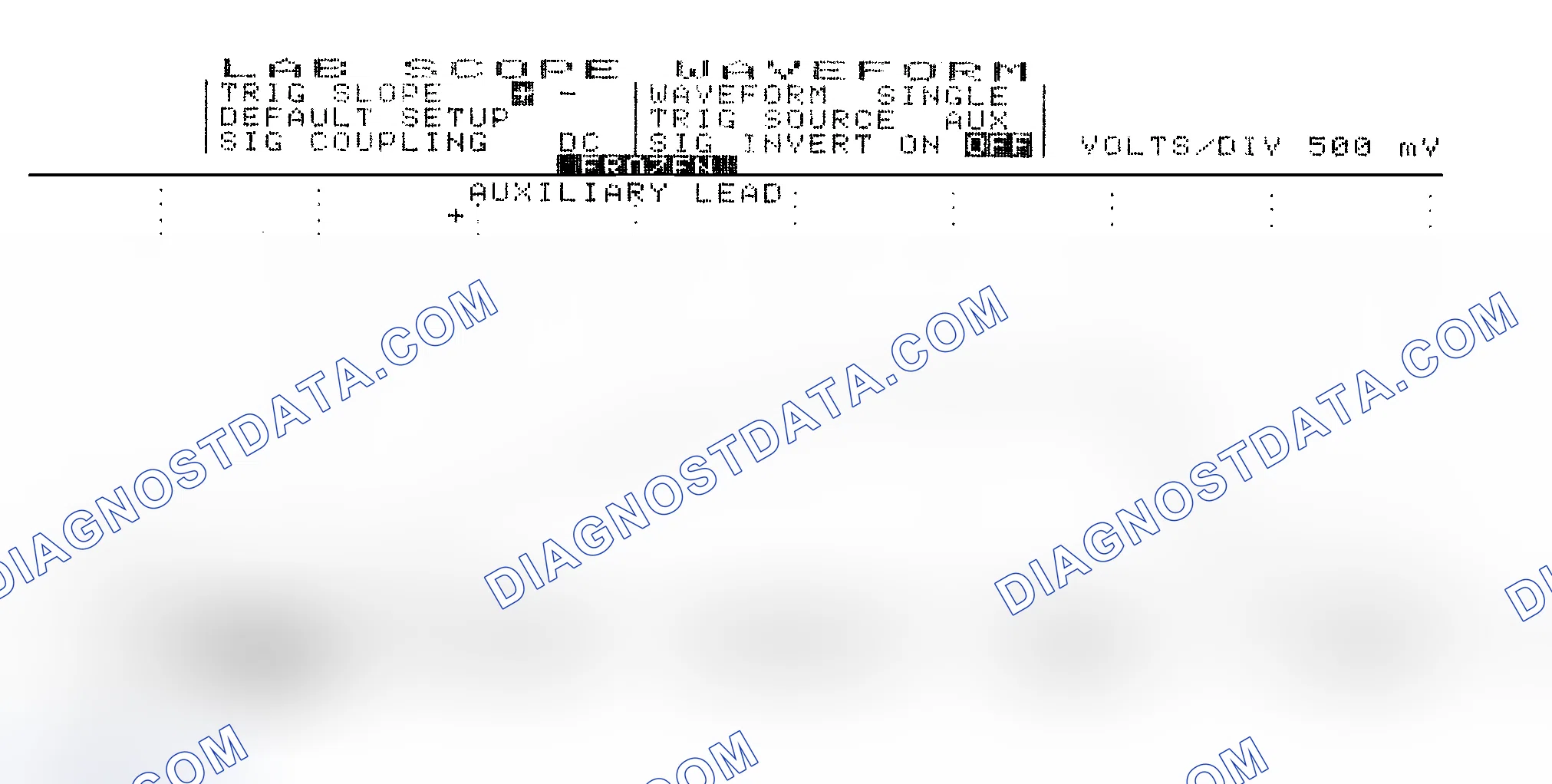 Scheme 14: Single Injector w/Excessive Current Flow - Current Pattern
