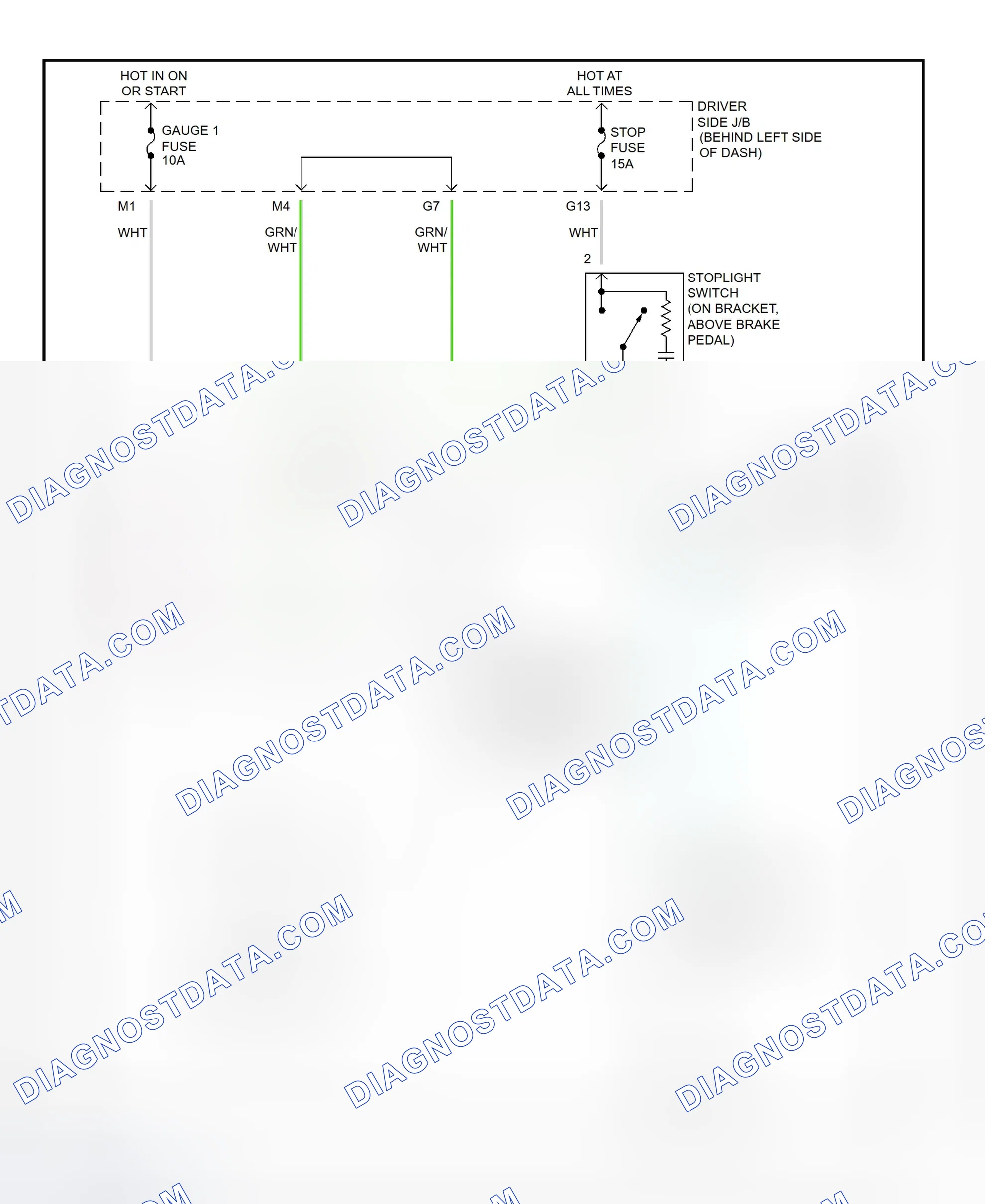 Scheme 426: Shift Interlock System Wiring Diagram (2002 - Toyota Camry)
