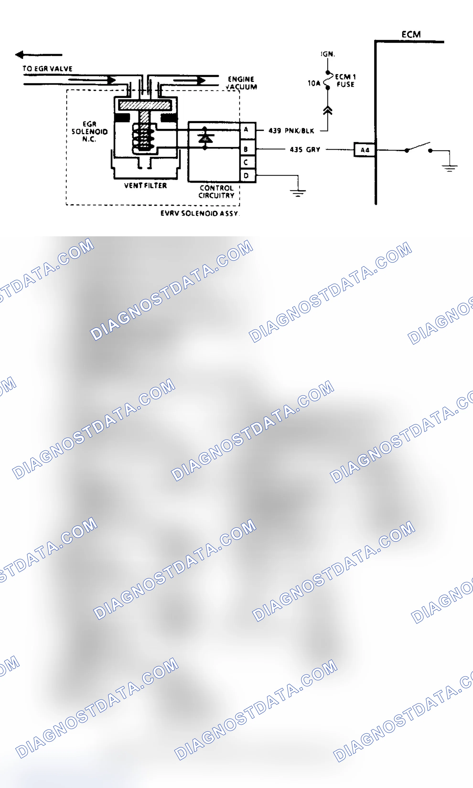 Scheme 65: Code 32: EGR System Error (2.8L, 4.3L, S & T, & 5.7L Over 8500 GVWR)
