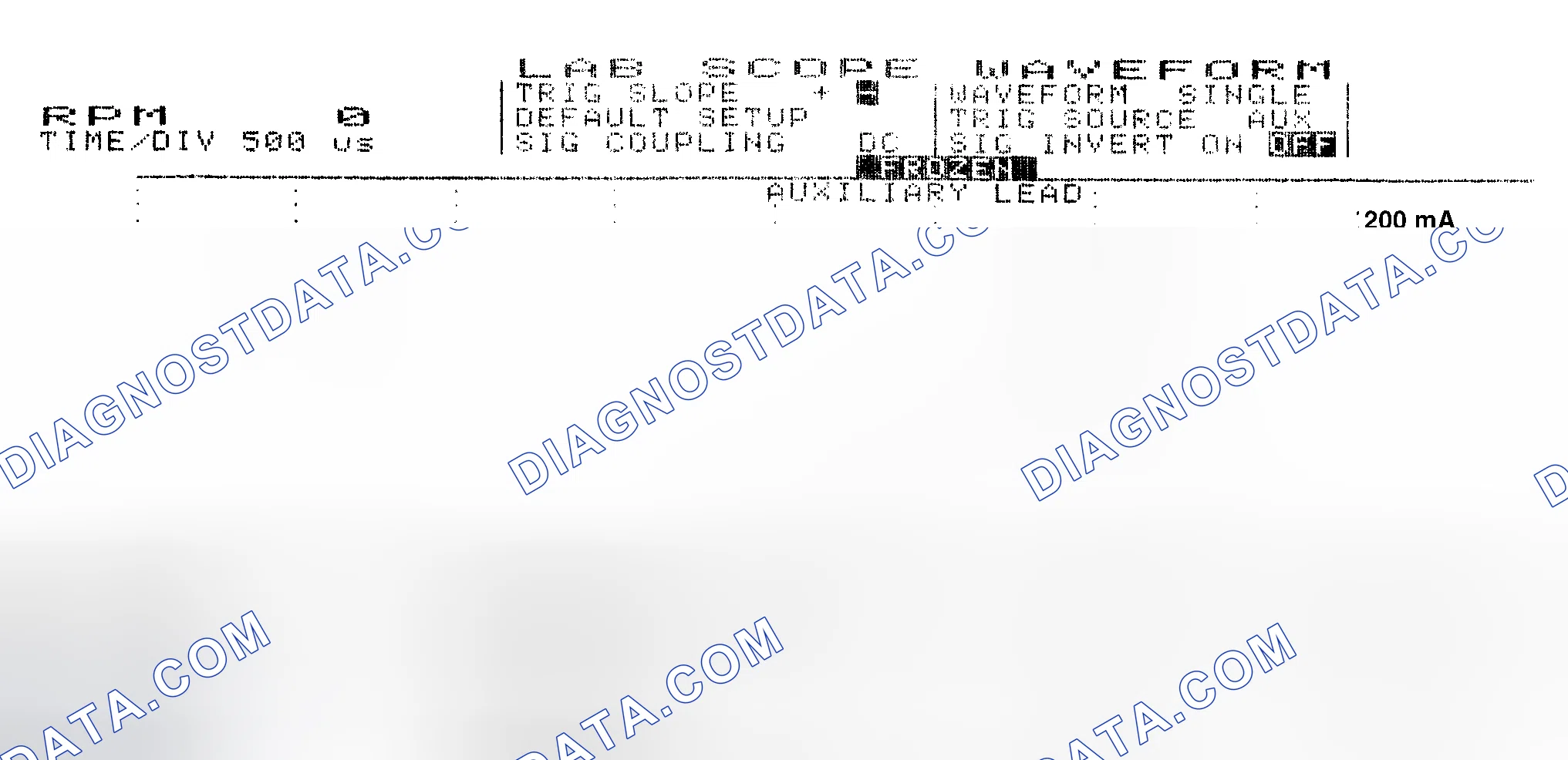 Scheme 17: Single Injector w/Normal Current Flow - Current Pattern