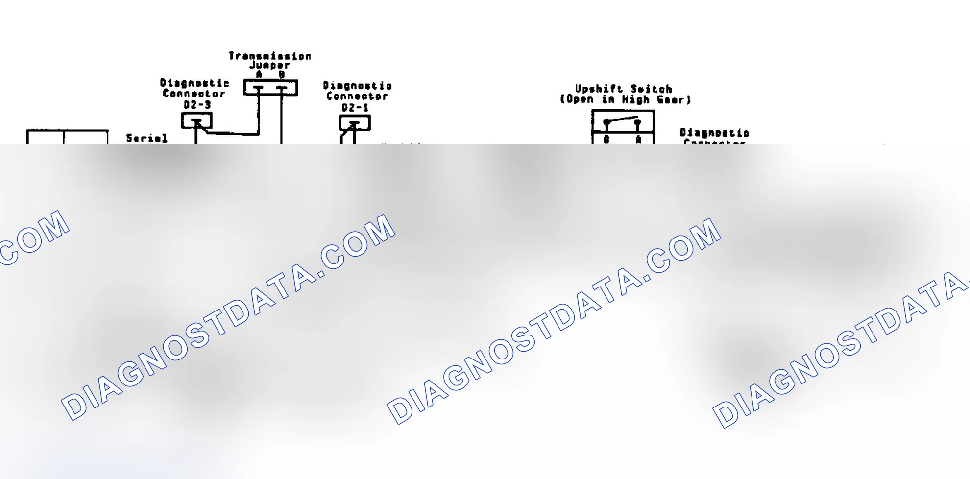 Scheme 53: Fault 1038: Circuit Diagram Serial Data Enable Circuit High