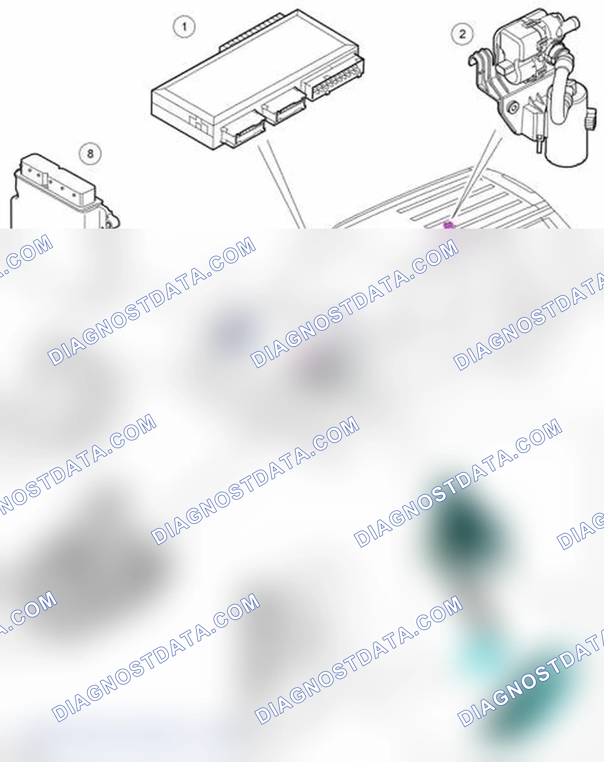Scheme 1: COMPONENT LOCATION (SHEET 2 OF 2)