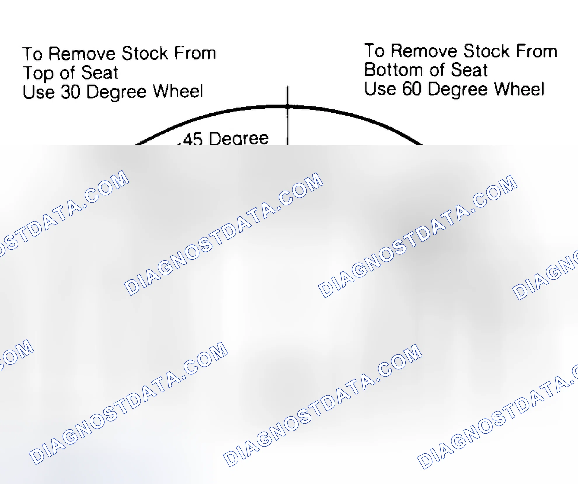 Scheme 19: Adjusting Valve Seat Width