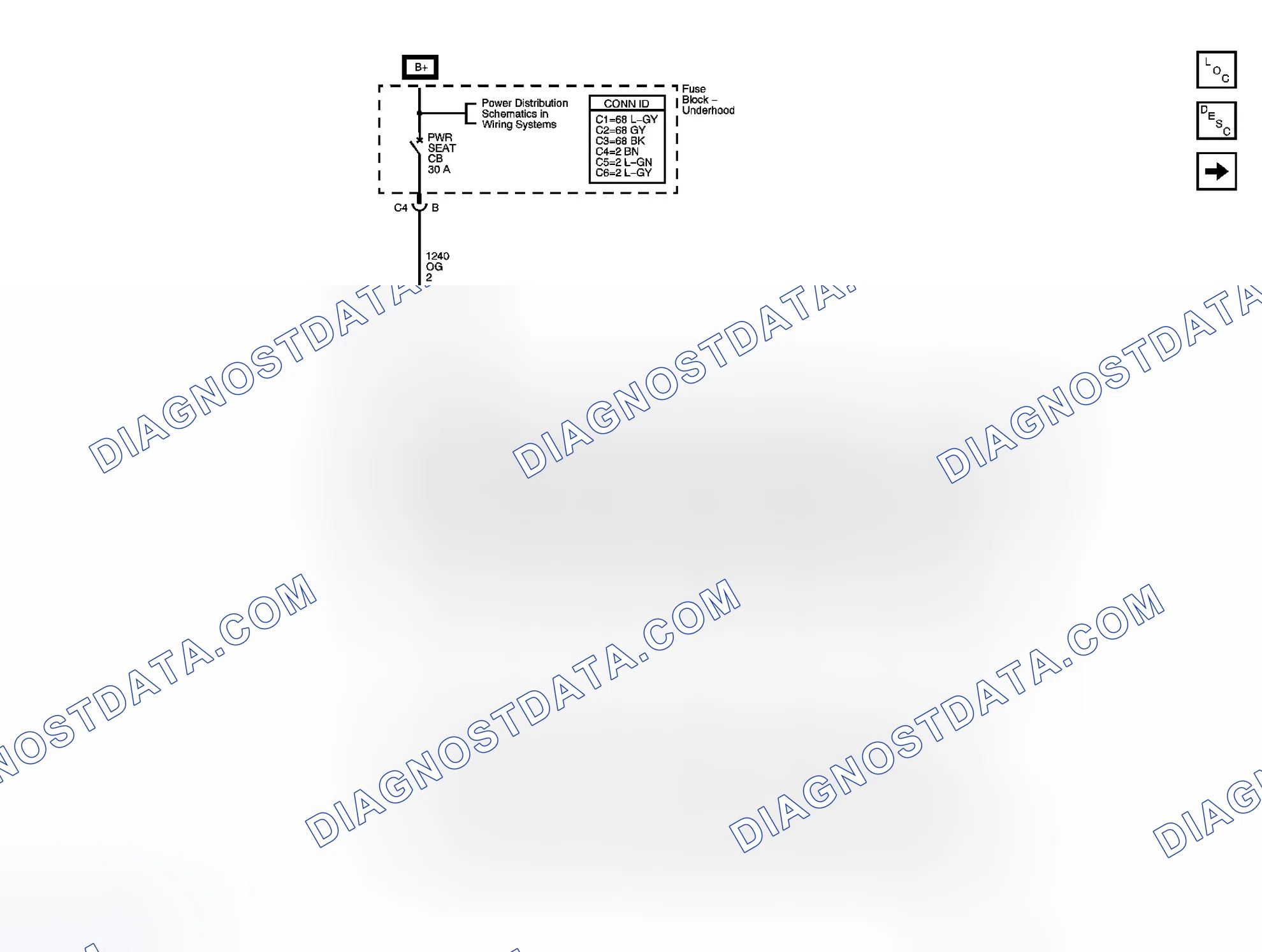 Scheme 1: Driver Seat Schematics