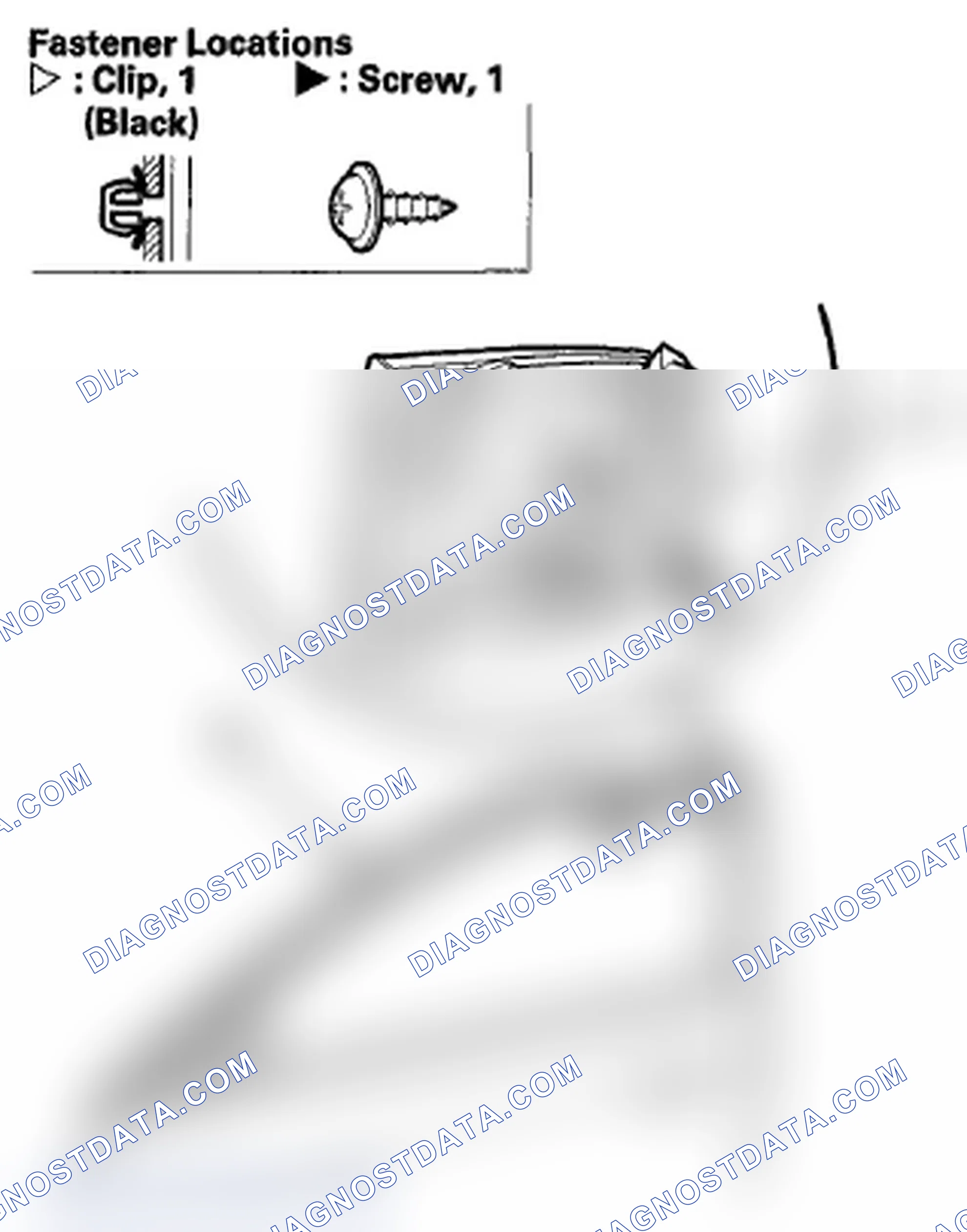 Scheme 281: Front Door Outer Molding Replacement