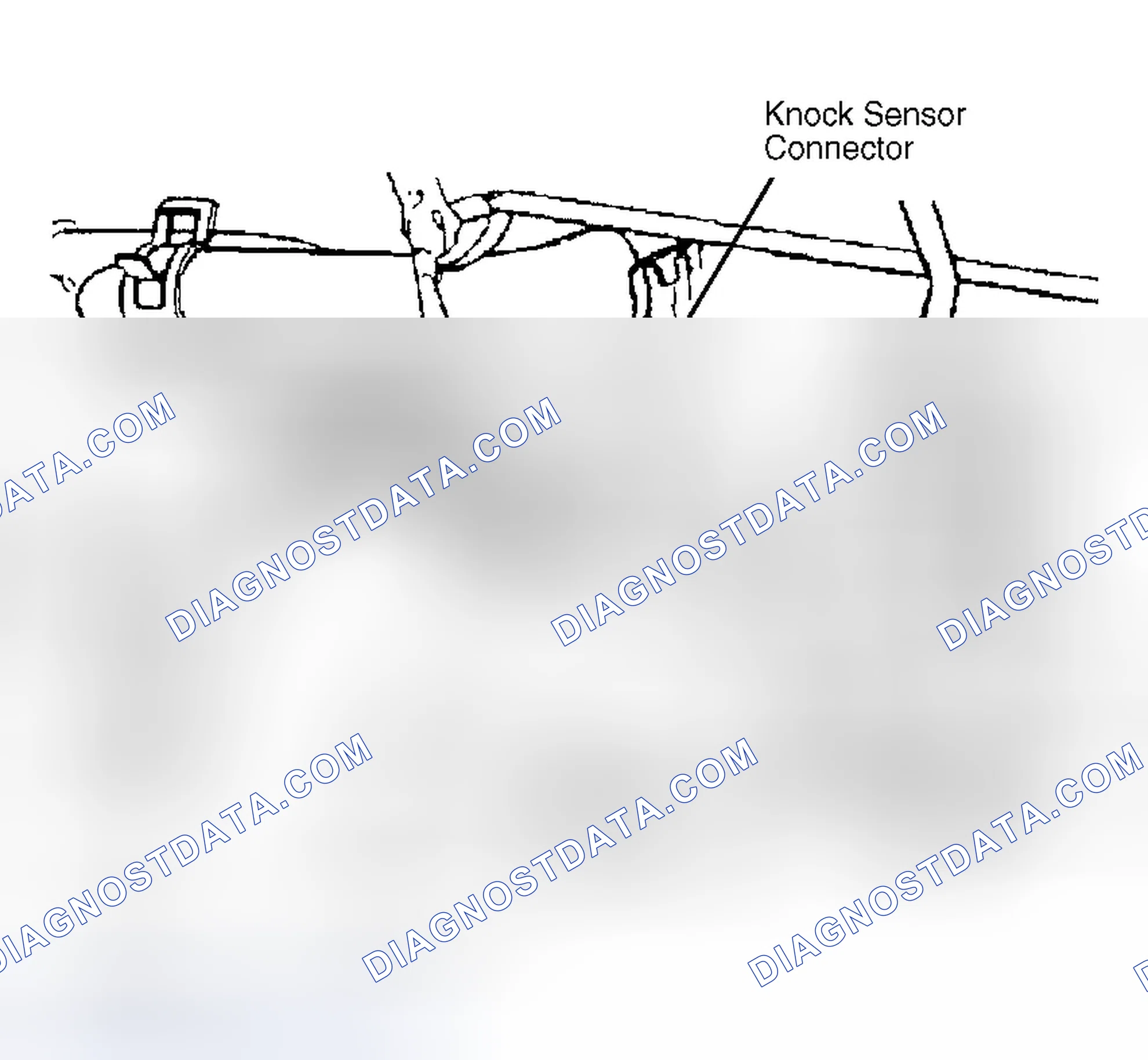 Scheme 42: Knock Sensor Location