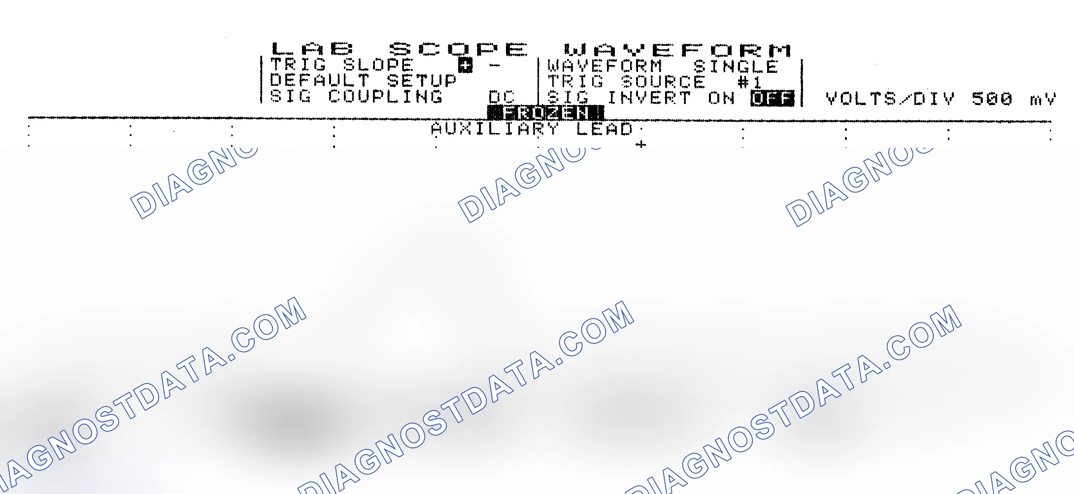 Scheme 10: Single Injector w/Excessive Current Flow - Current Pattern