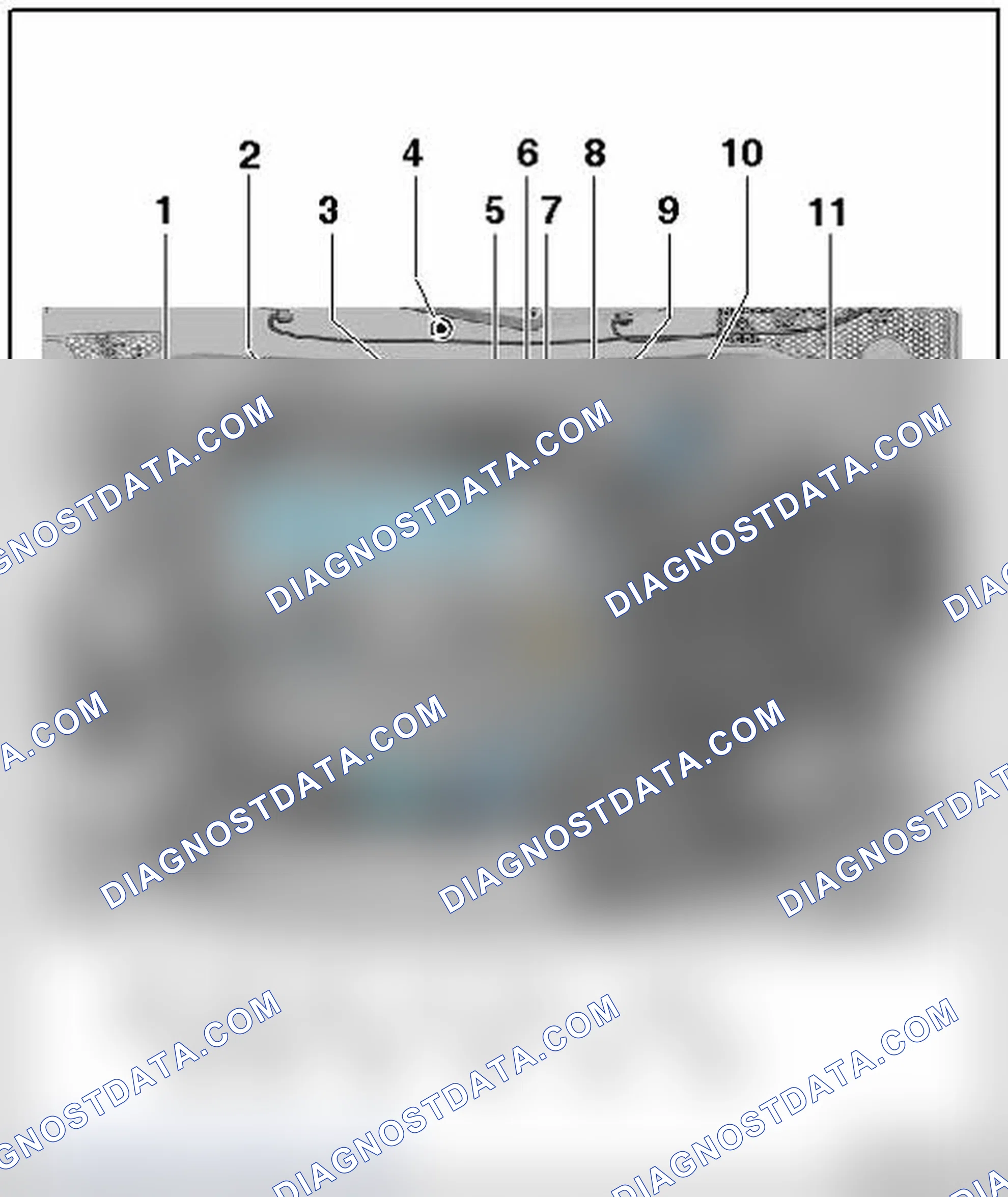 Scheme 256: COMPONENT LOCATION OVERVIEW