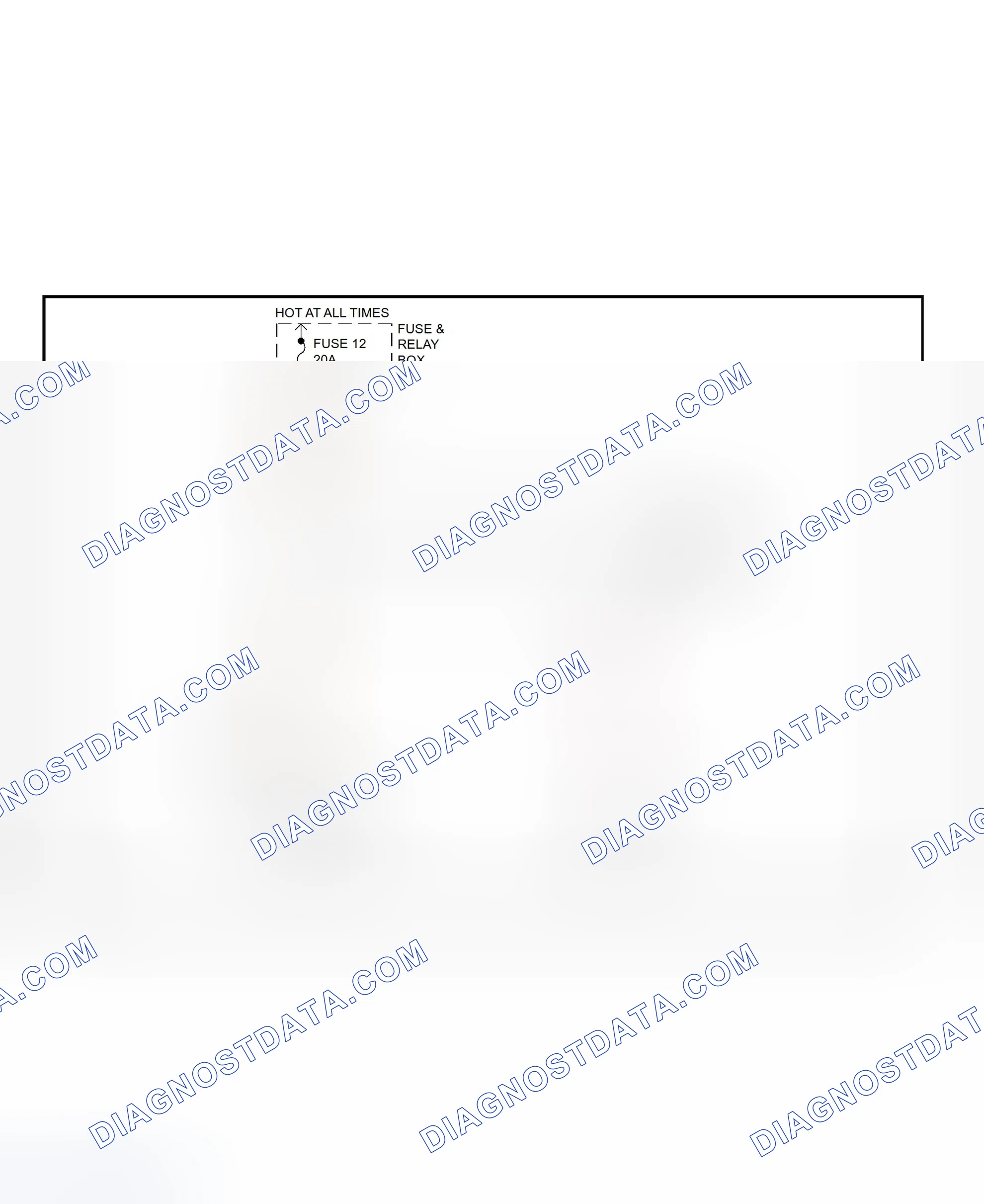 Scheme 3: Horn System Wiring Diagram (Legacy)