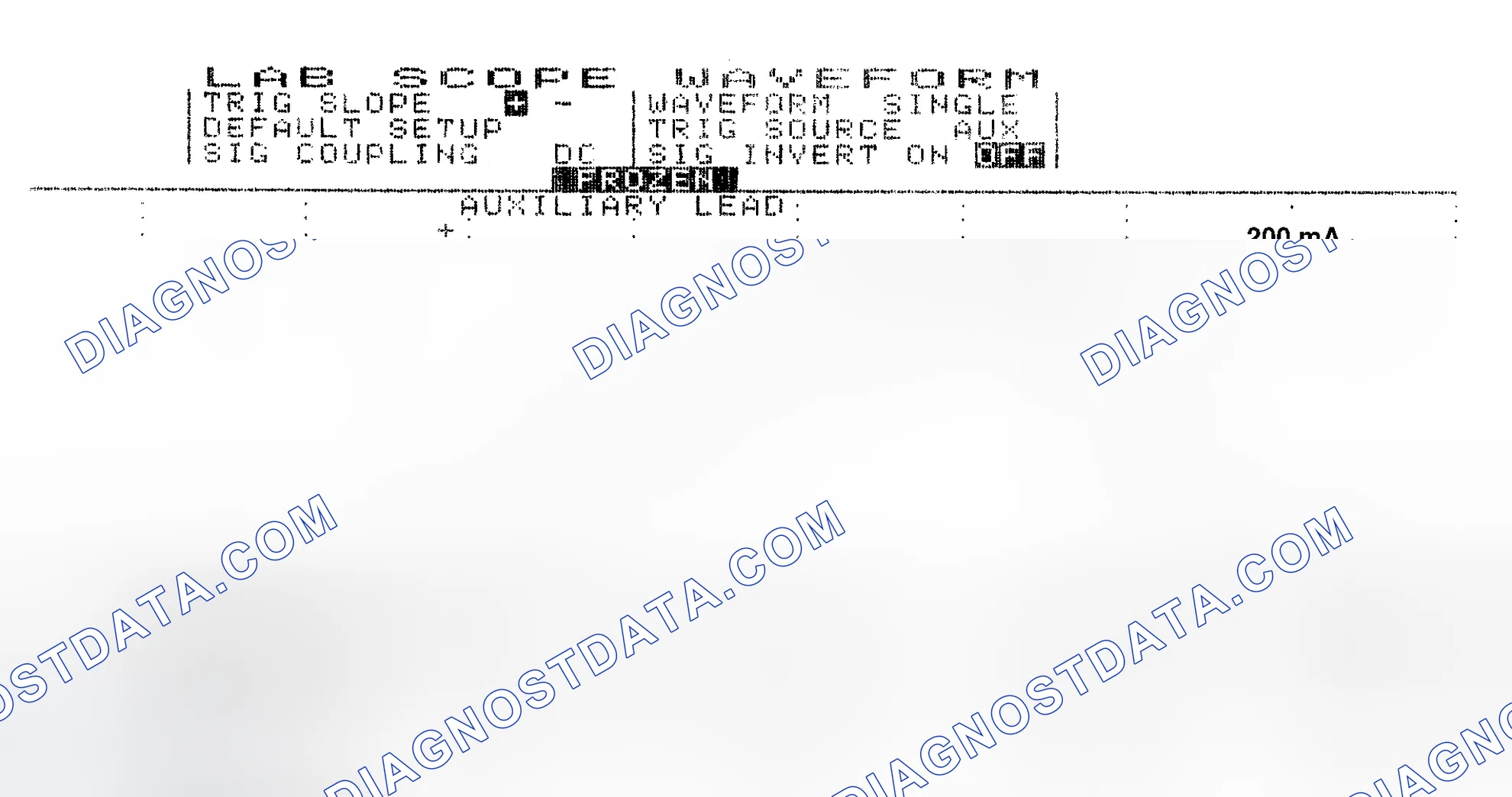 Scheme 13: Single Injector w/Normal Current Flow - Current Pattern