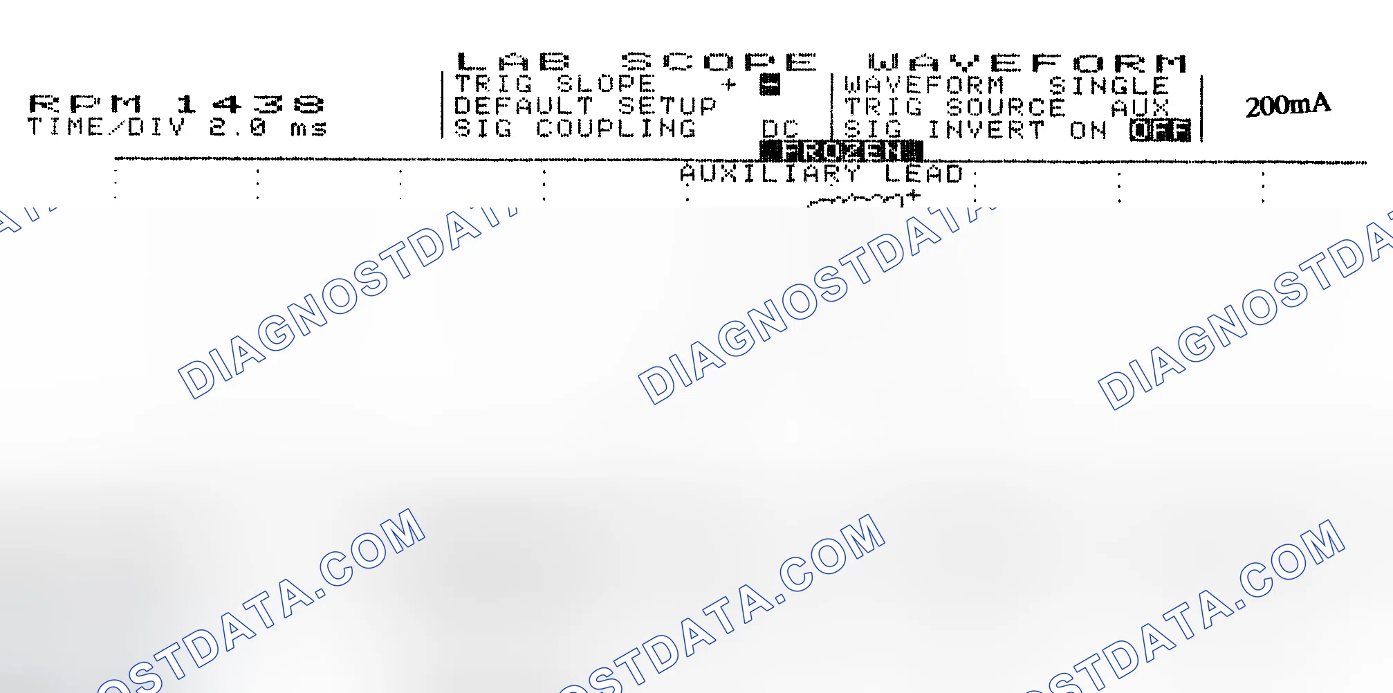 Scheme 15: Single Injector w/Normal Current Flow - Current Pattern