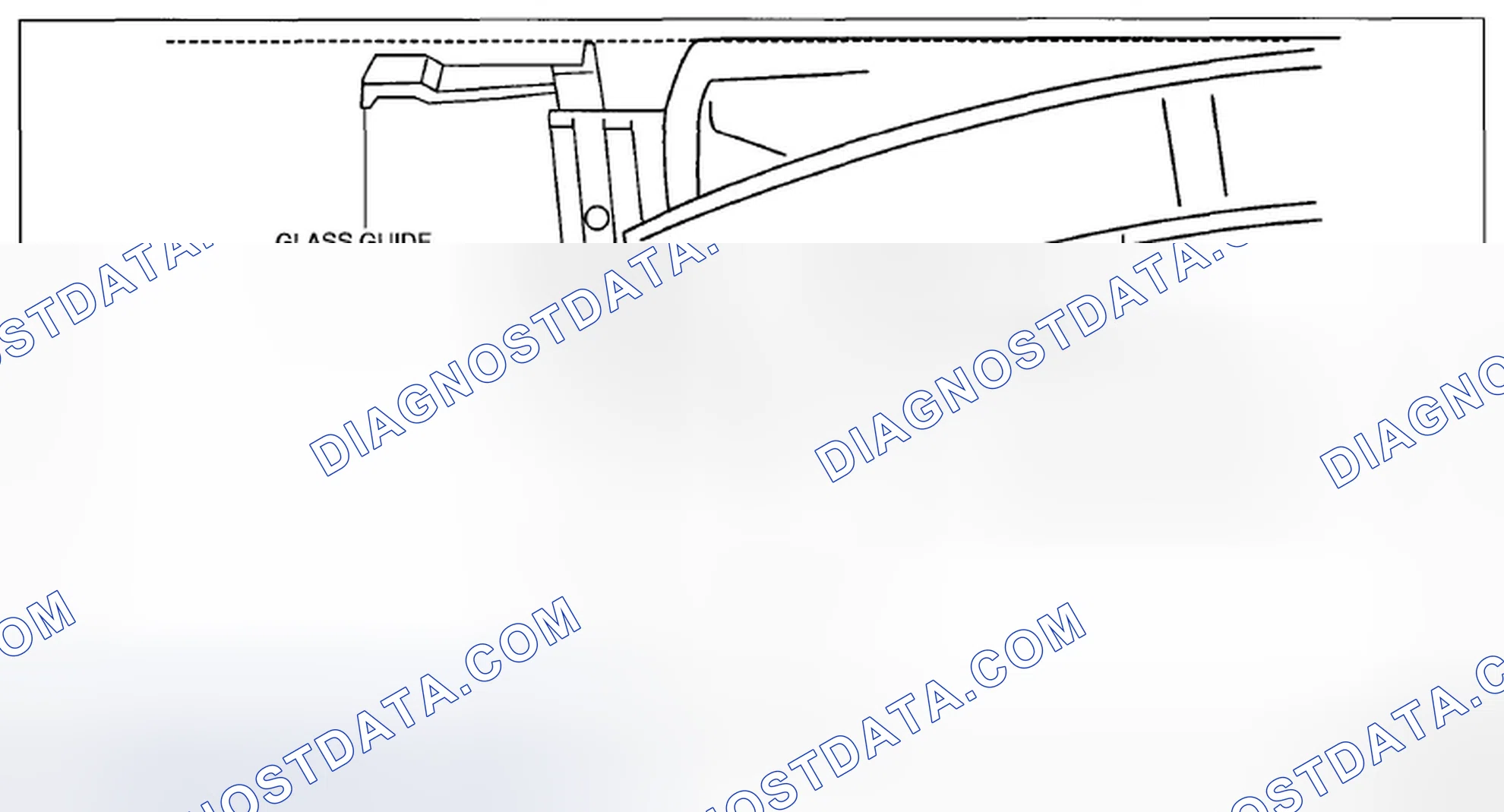 Scheme 19: Rear Door Glass Run Channel Installation Note