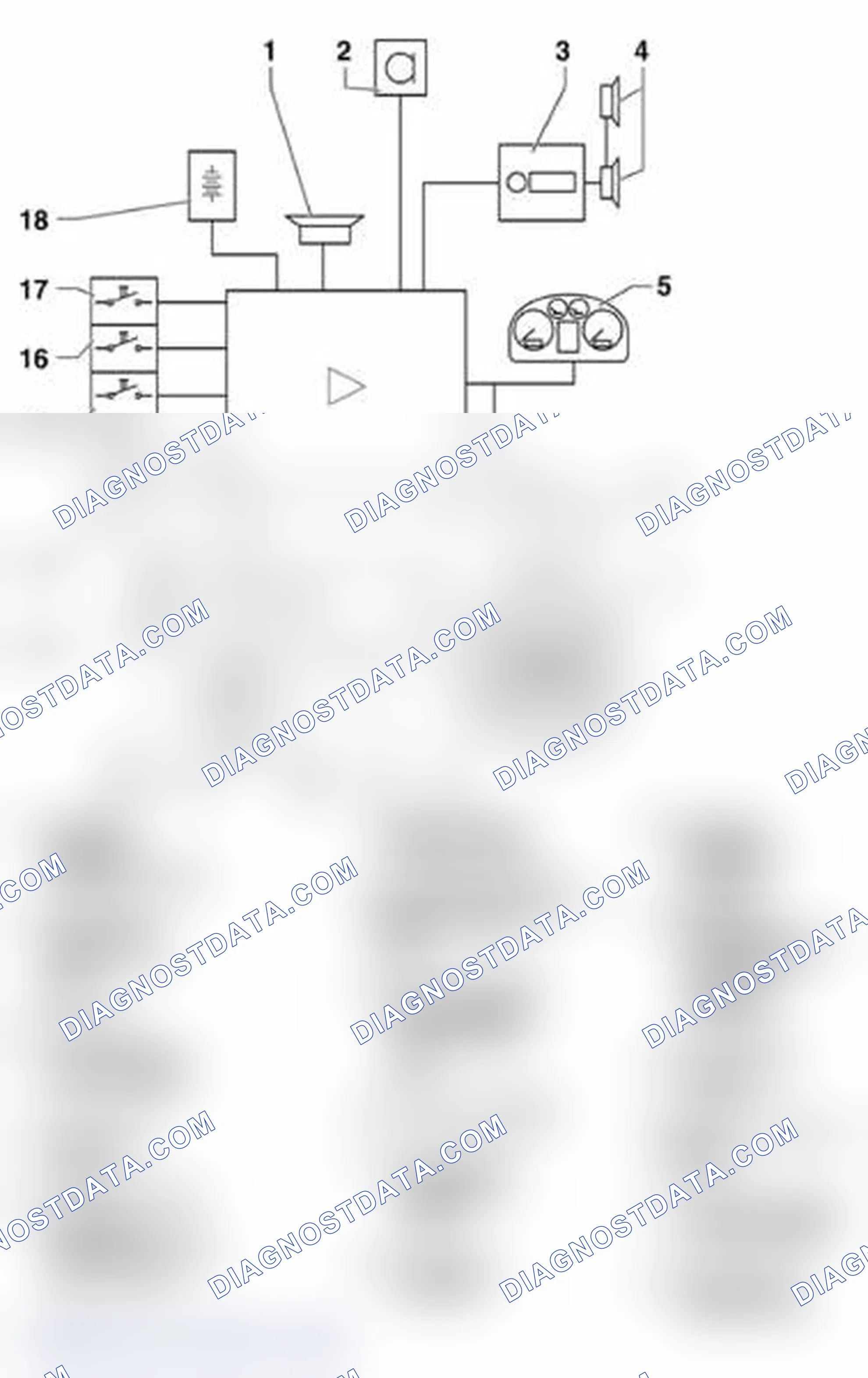 Scheme 467: Telematics system, layout