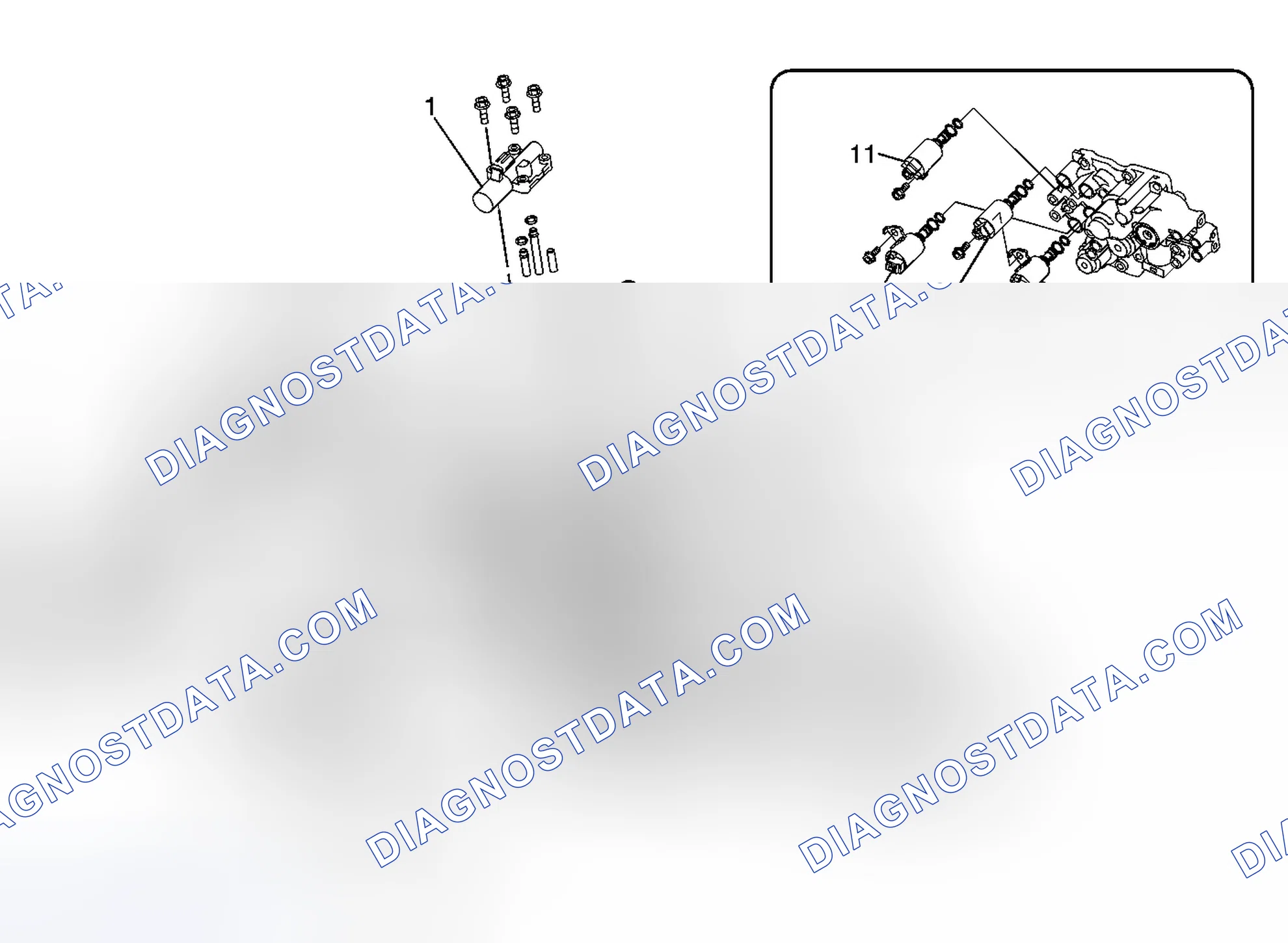 Scheme 21: Automatic Transmission Electronic Component Views