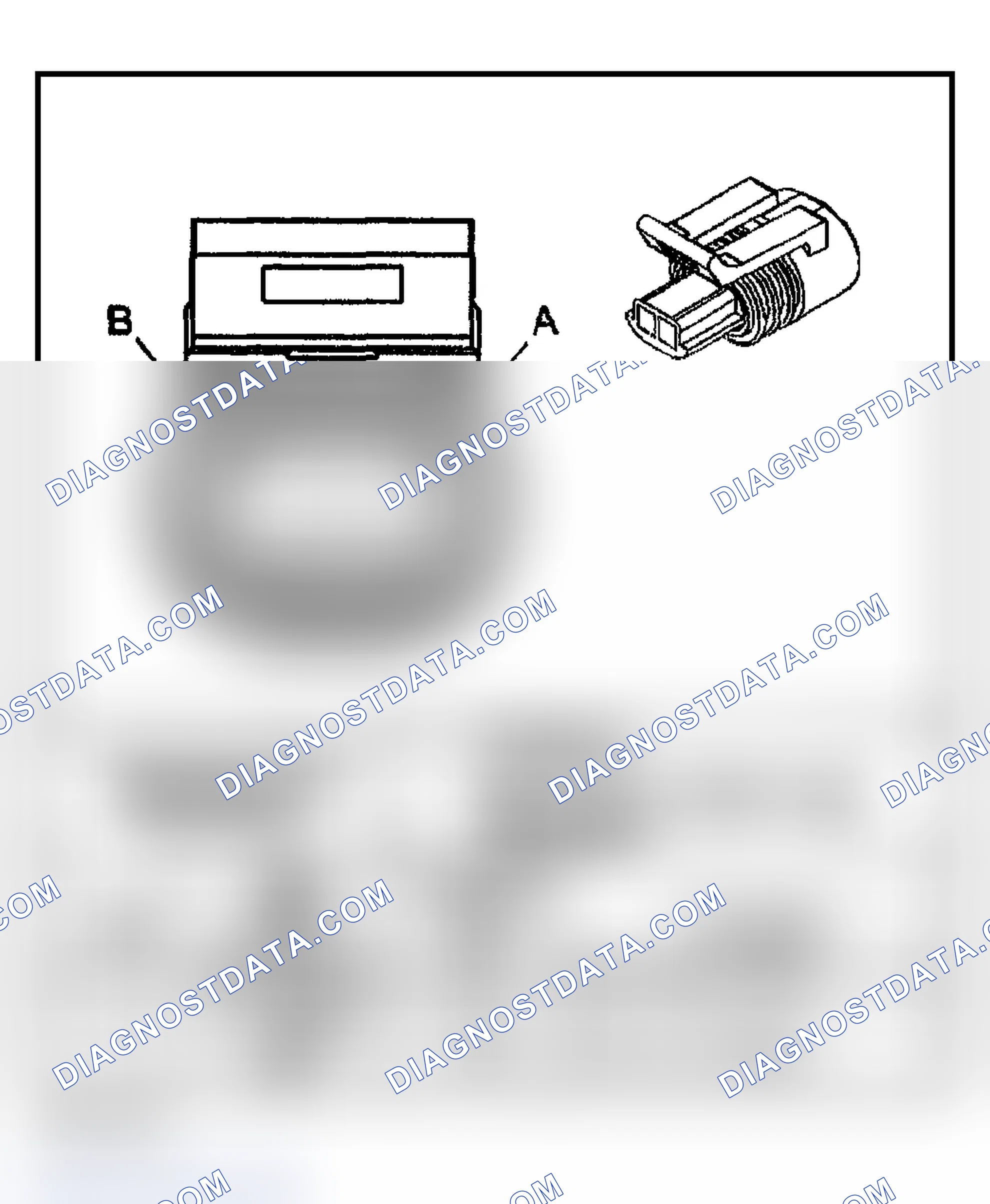 Scheme 235: Automatic Transmission Related Connector End Views