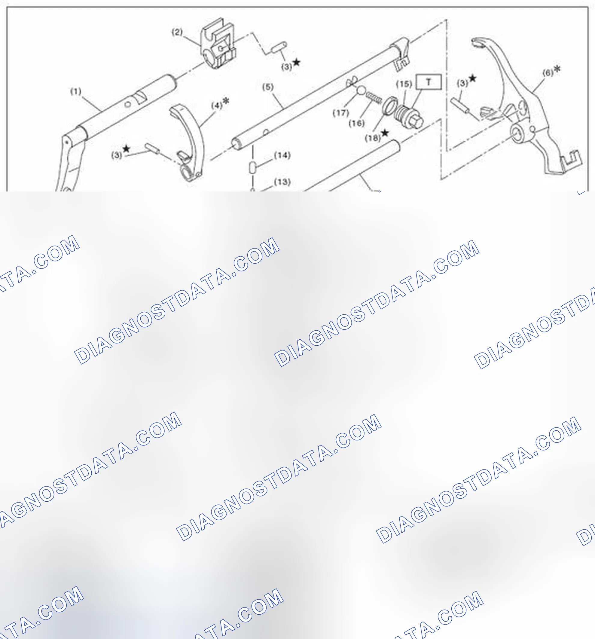 Scheme 24: SHIFTER FORK AND SHIFTER ROD