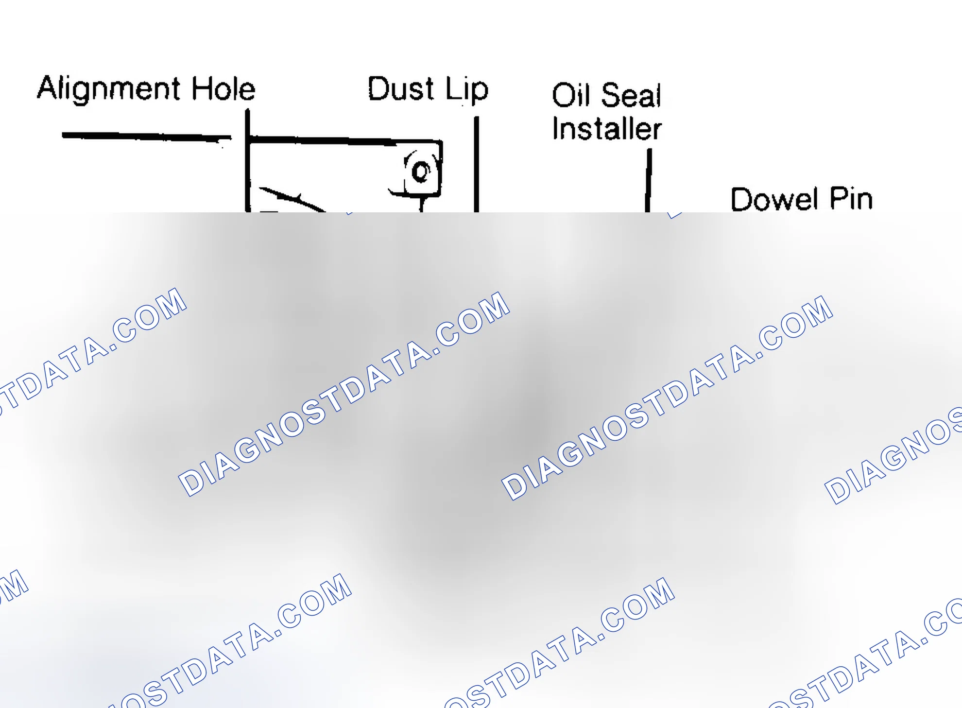 Scheme 10: Installing Typical One-Piece Oil Seal
