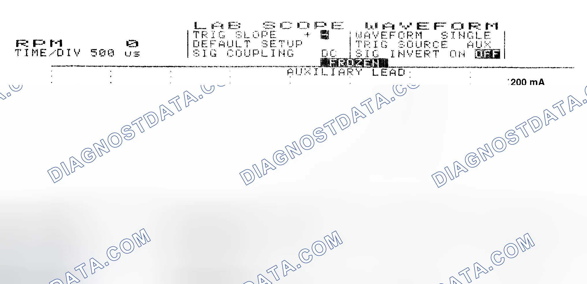 Scheme 17: Single Injector w/Normal Current Flow - Current Pattern