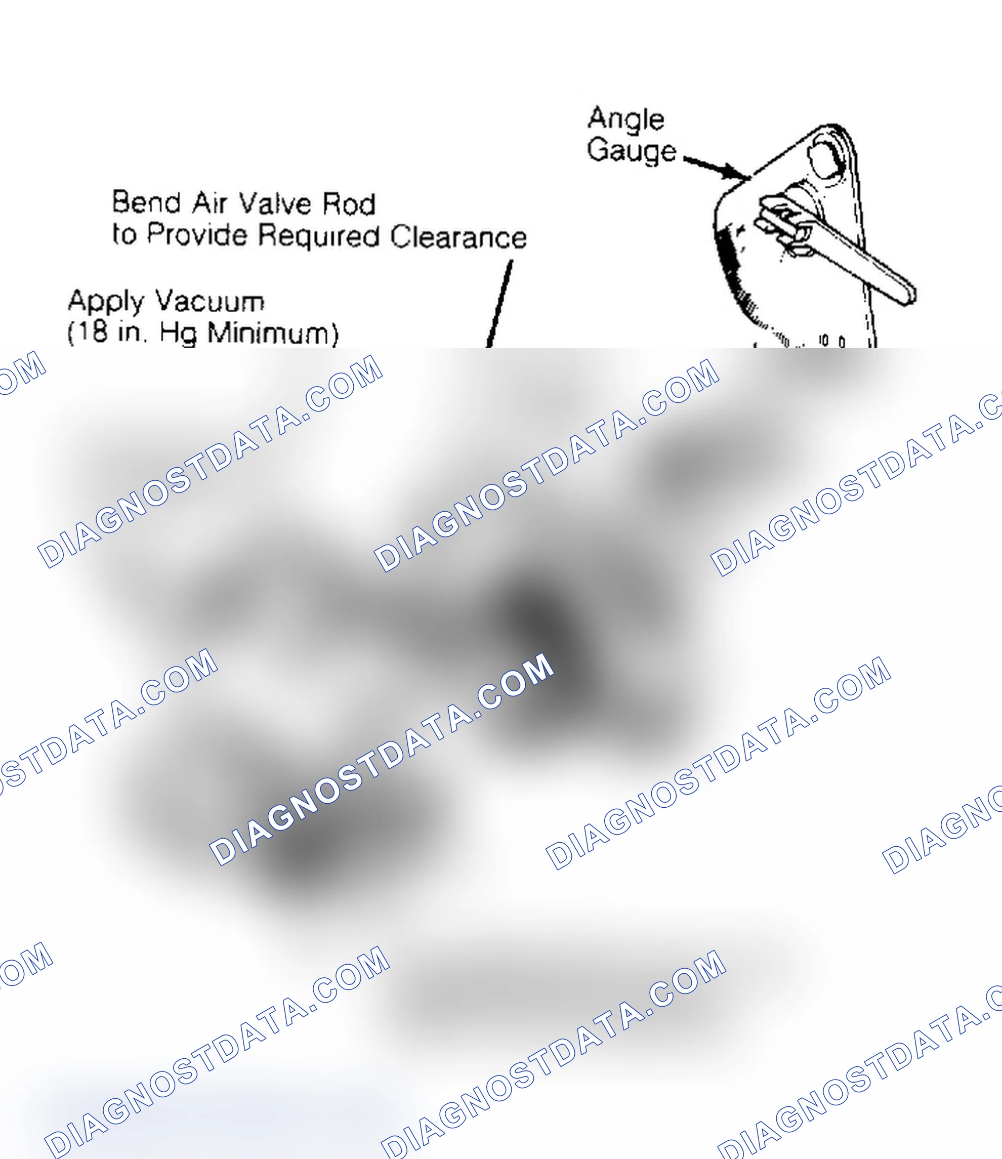 Scheme 16: Secondary (Rear) Vacuum Break Adjustment Turn screw or bend vacuum break rod to adjust.