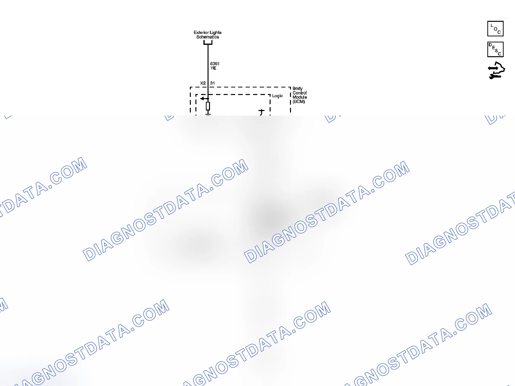 Scheme 301: Shift Lock Control Schematics