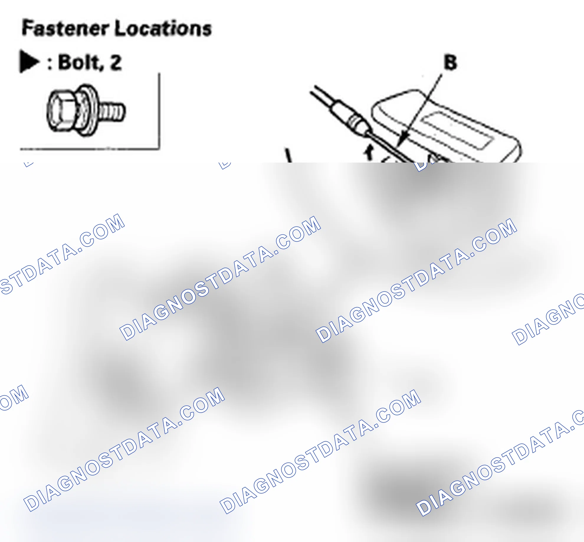 Scheme 21: Hood Release Handle Replacement Tailgate Latch Replacement