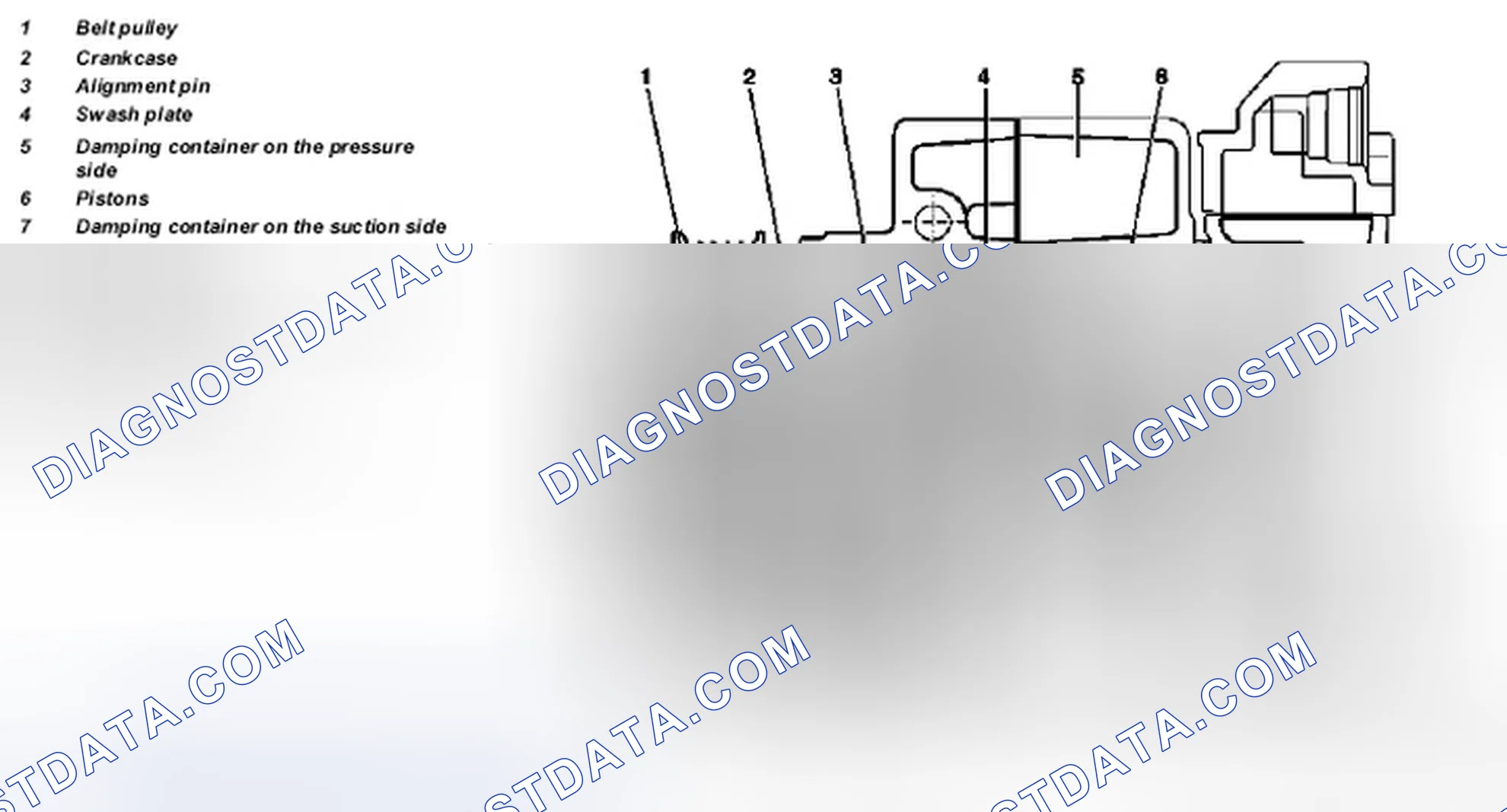 Scheme 1: Identifying Refrigerant Compressor Components