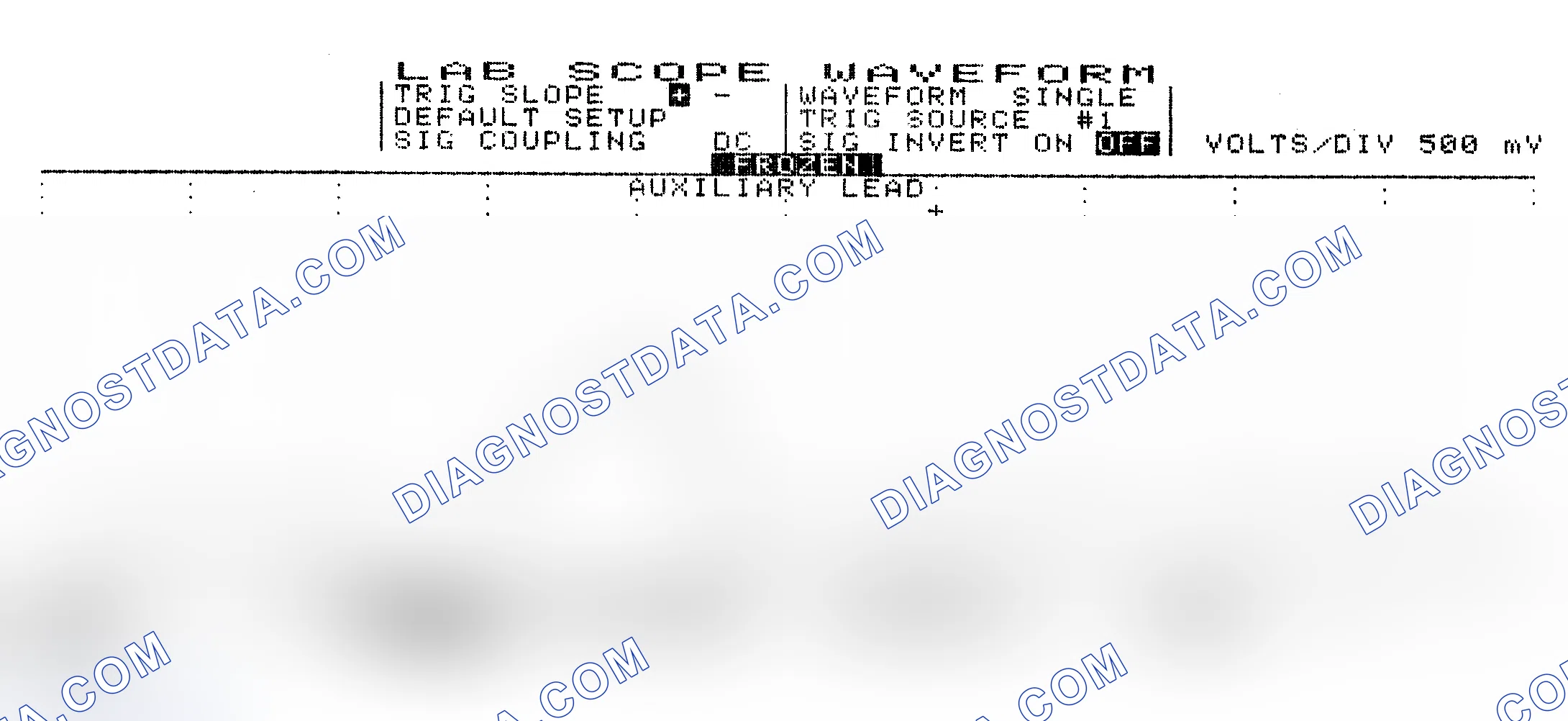 Scheme 10: Single Injector w/Excessive Current Flow - Current Pattern