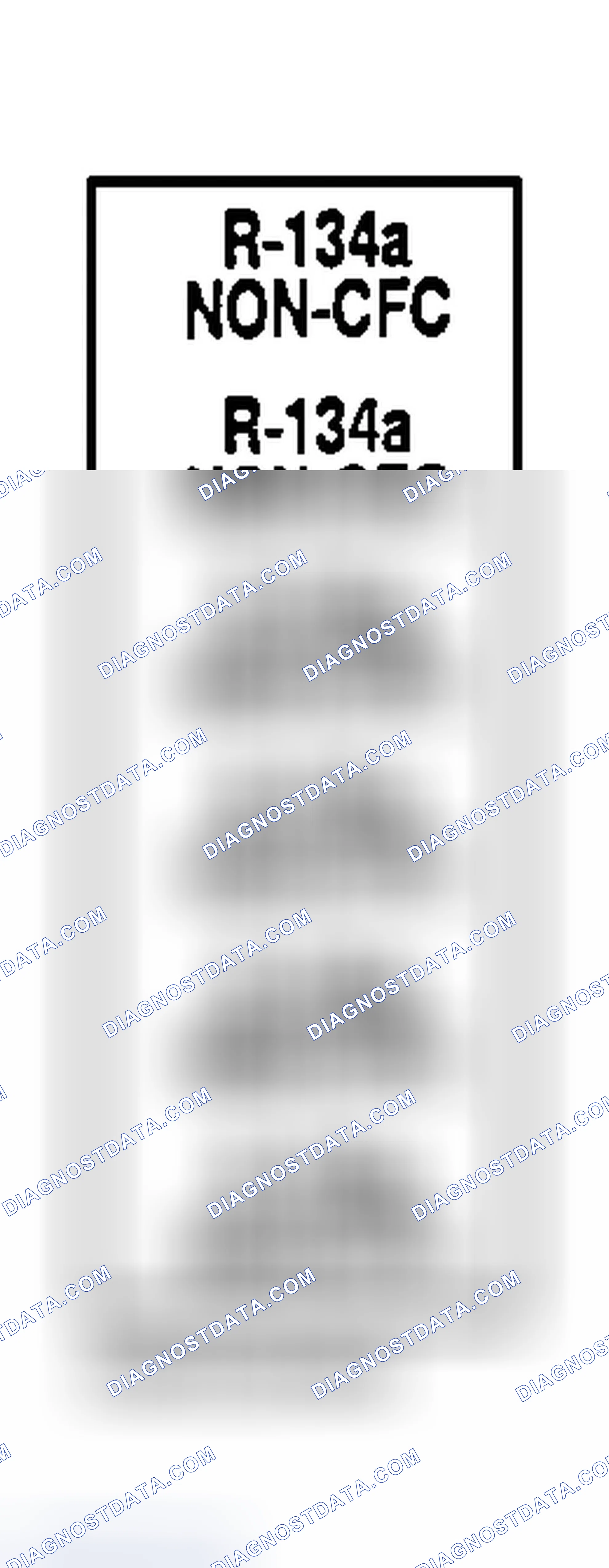 Scheme 1: Underhood A/C Specification Labels