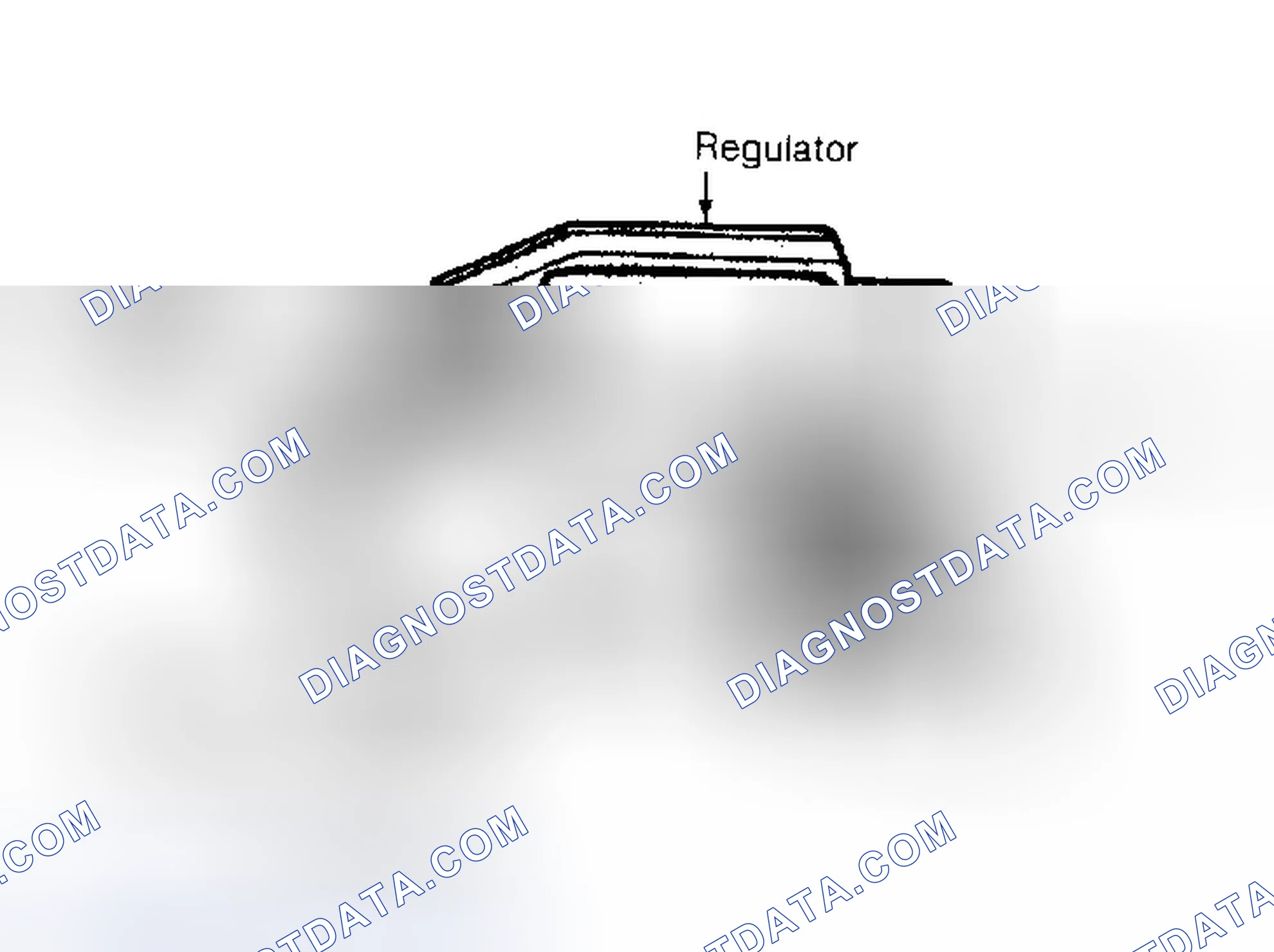 Scheme 8: Identifying Brush Holder, Regulator & Regulator Connector Assembly Connections (Model CS144)