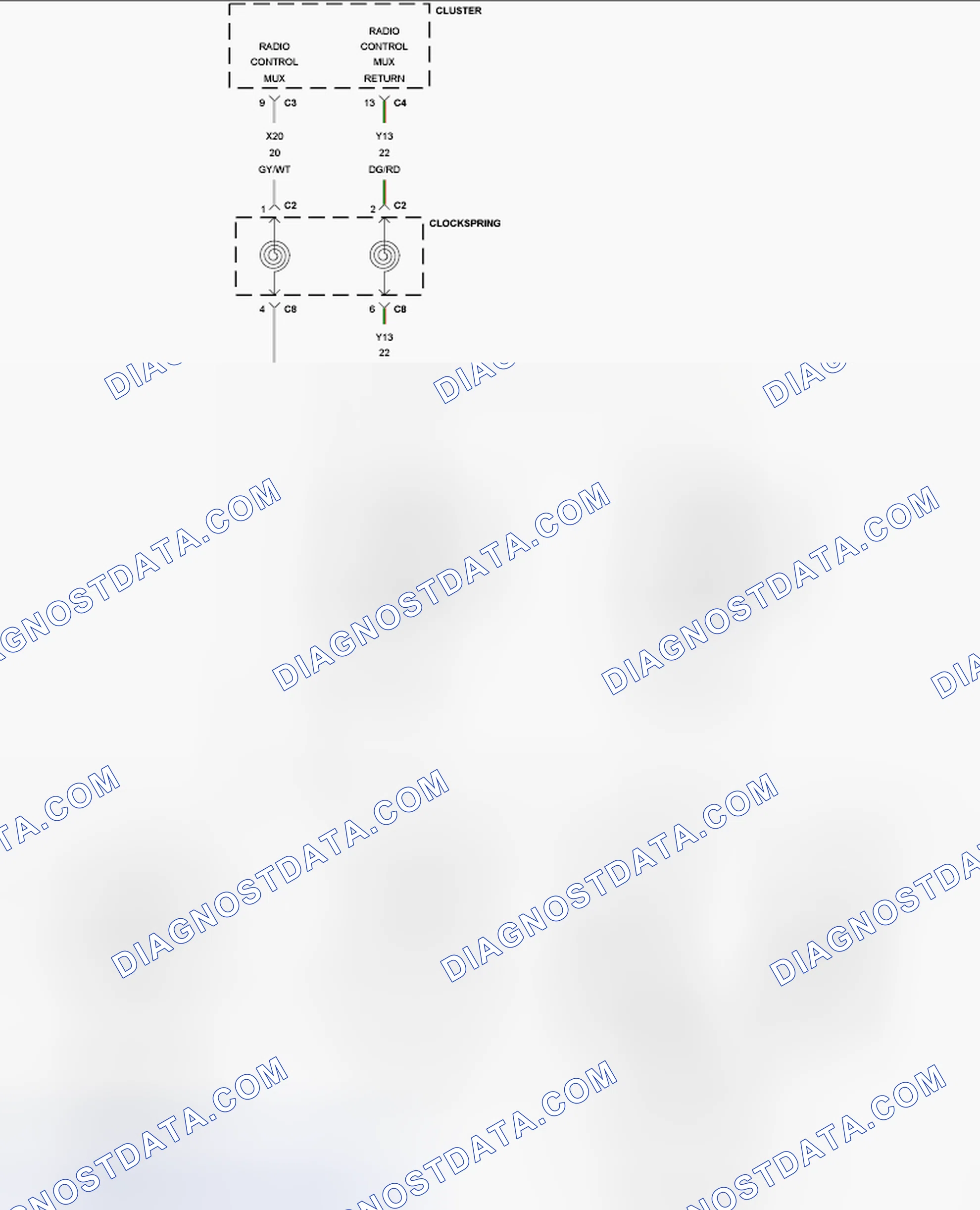 Scheme 29: B1427-REMOTE RADIO SWITCH INPUT CIRCUIT HIGH