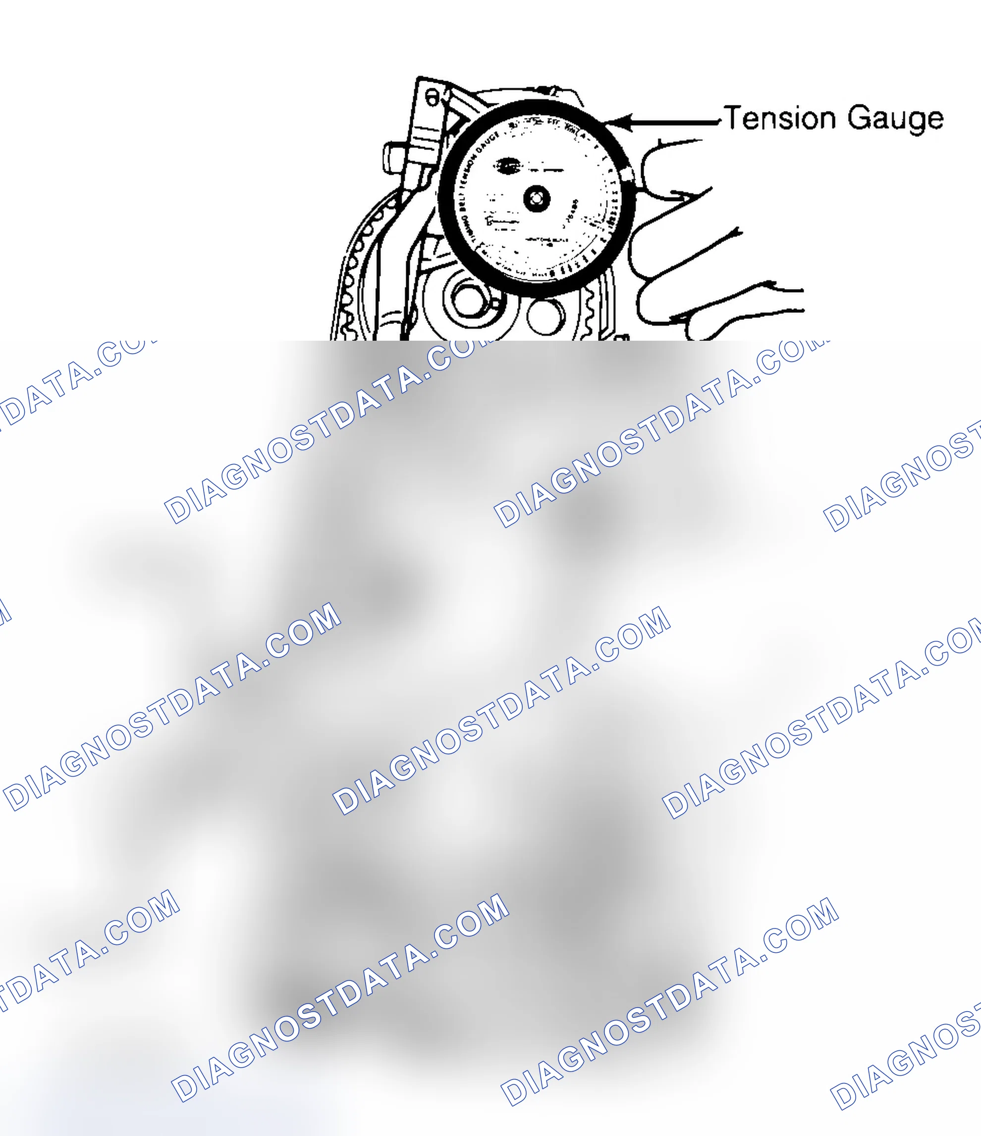 Scheme 3: Adjusting Typical Timing Belt Tension