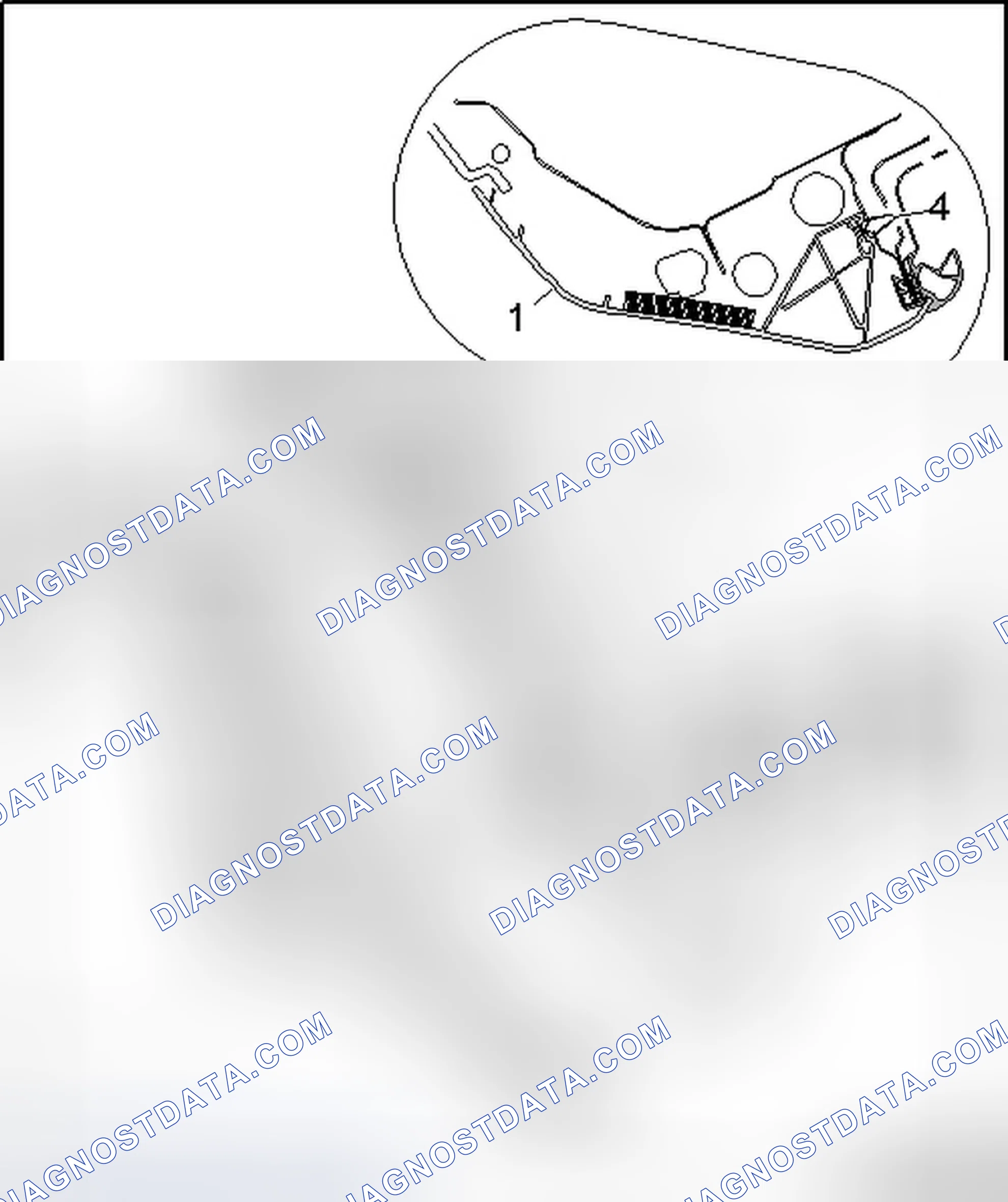 Scheme 12: LOWER C-PILLAR TRIM WITHOUT SIDE AIRBAG COMPONENT OVERVIEW