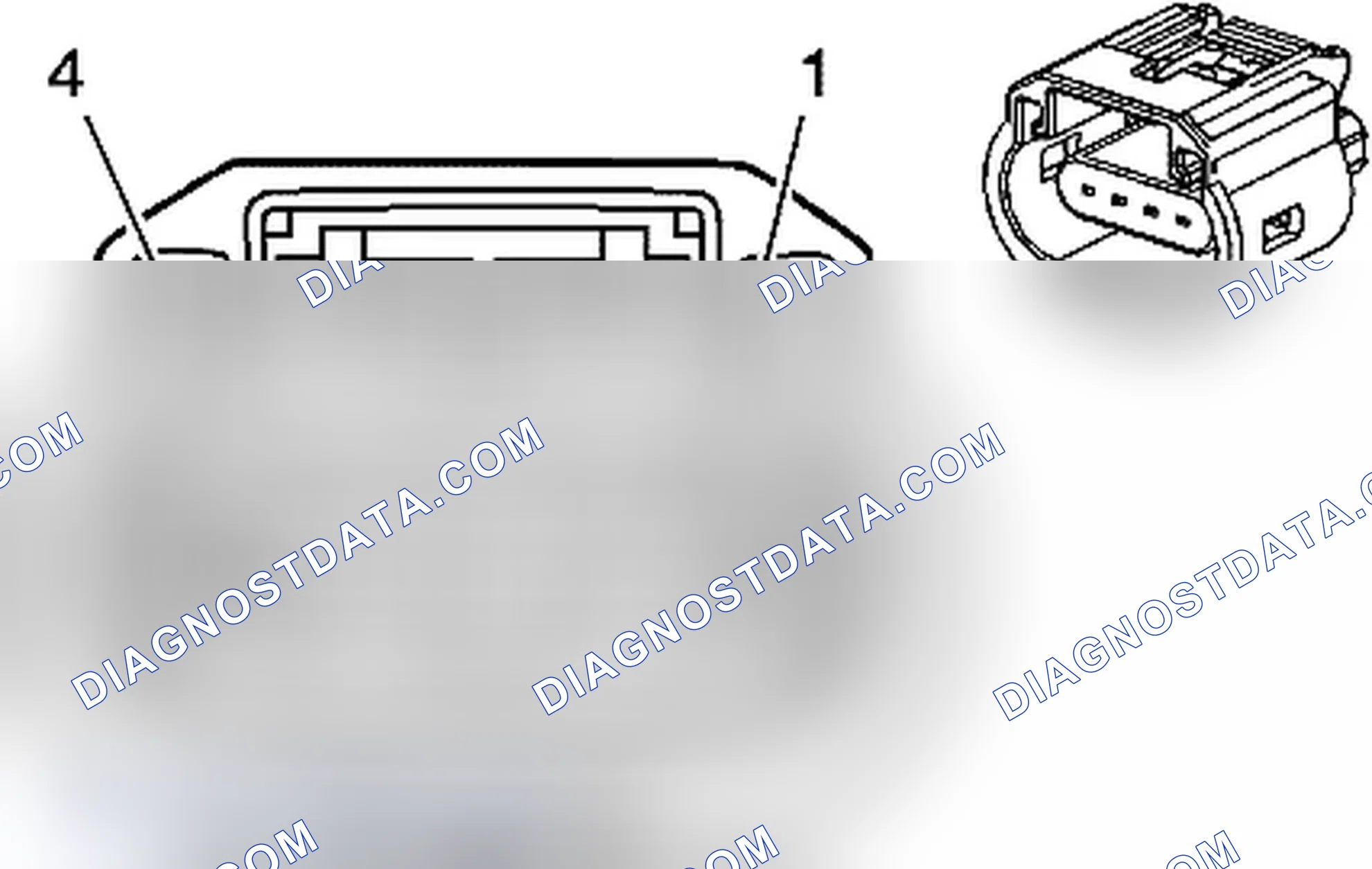 Engine Controls Connector End Views