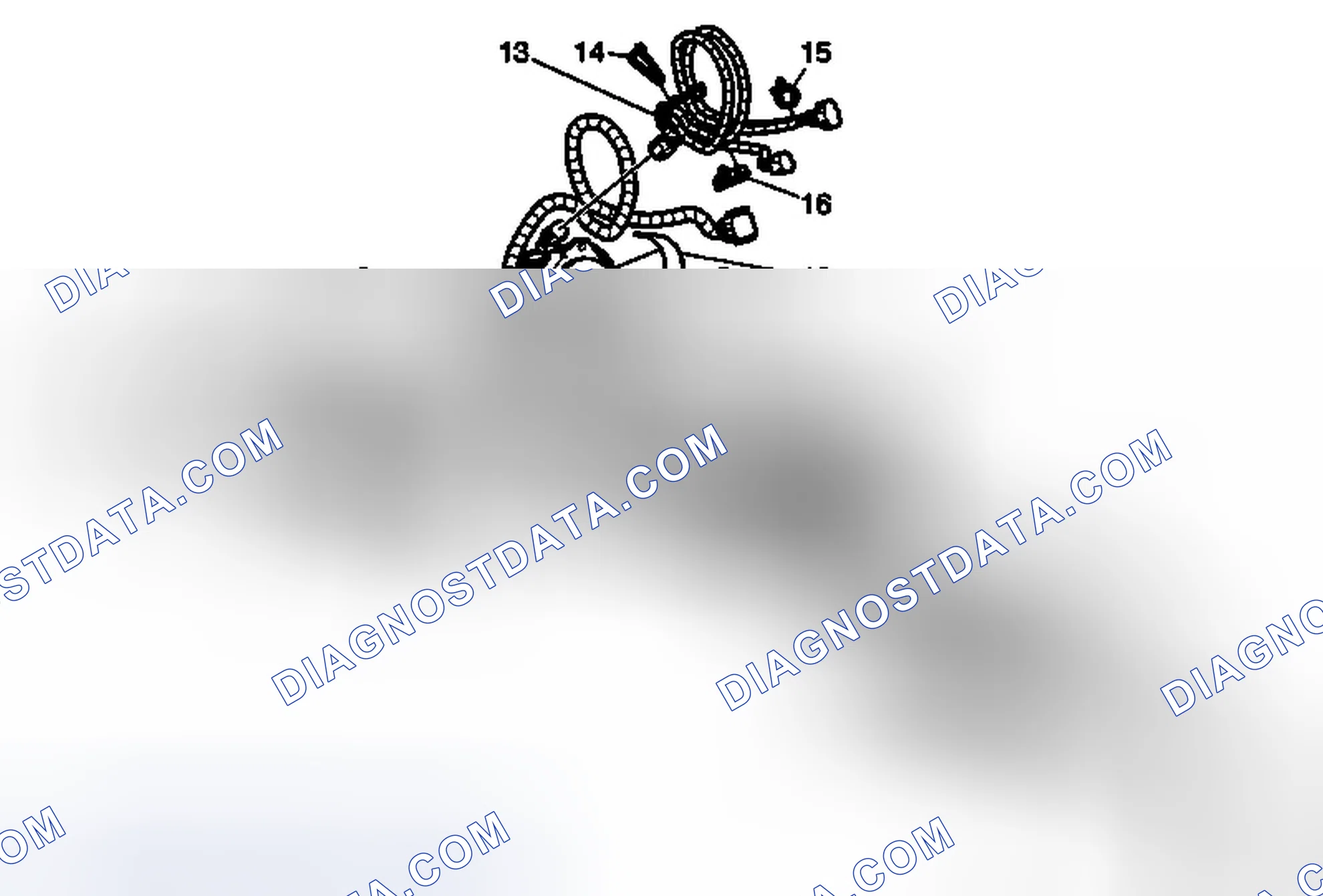 Scheme 4: Power Steering Gear Disassembled View (Two Mode Hybrid)