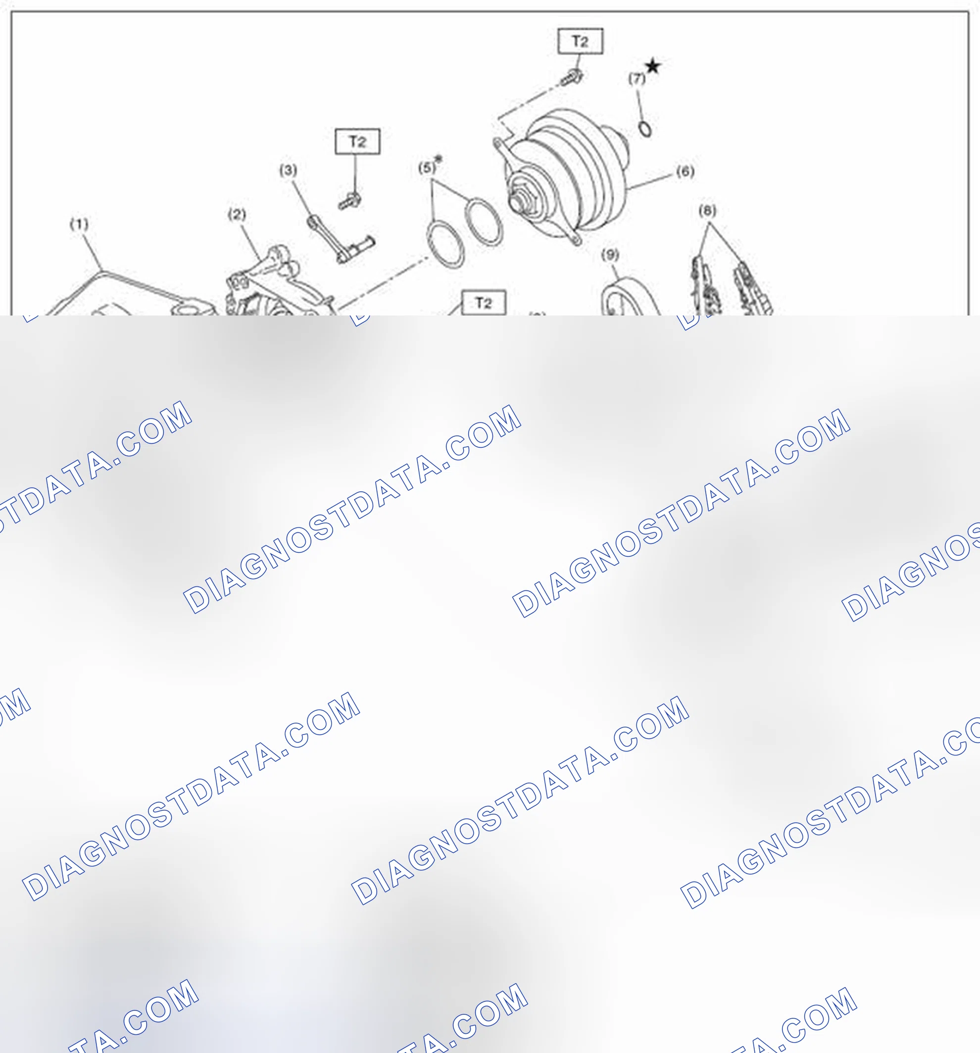 Scheme 582: PRIMARY PULLEY, SECONDARY PULLEY & VARIATOR CHAIN AND REDUCTION DRIVE GEAR