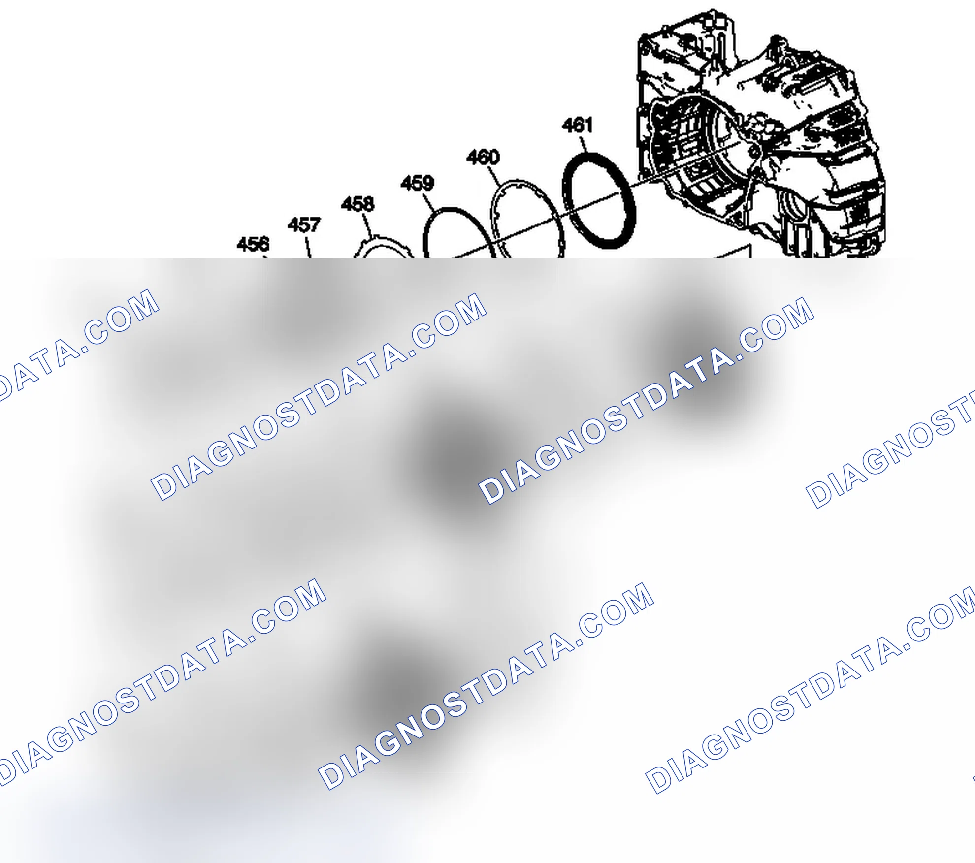 Scheme 83: 2-6, Low and Reverse and 1-2-3-4 Clutch Plate Assemblies