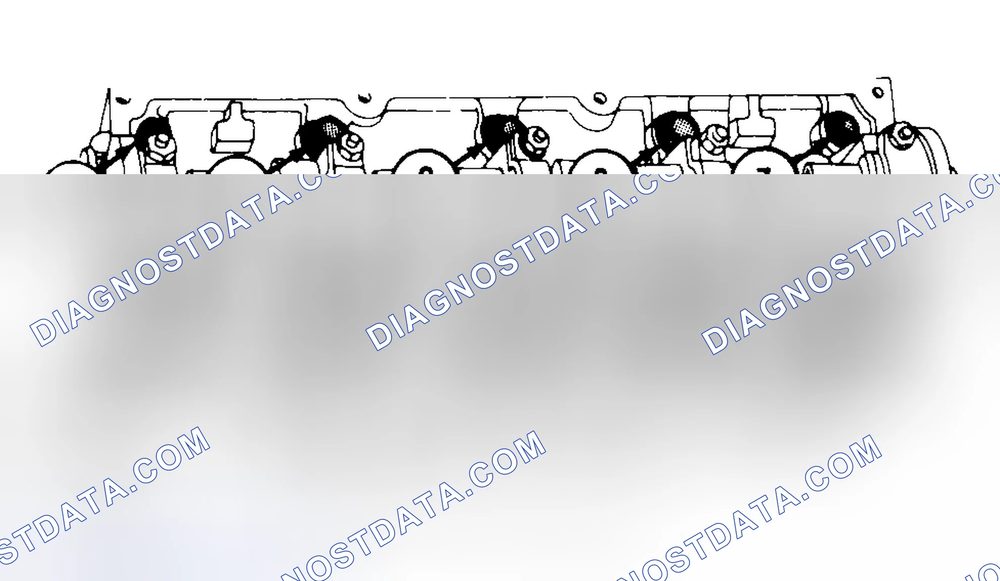 Scheme 7: Typical Cylinder Head Tightening or Loosening Sequence