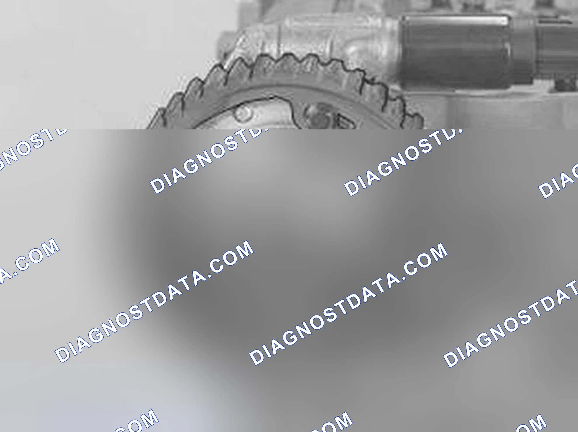 Scheme 452: Removing the camshaft pulleys
