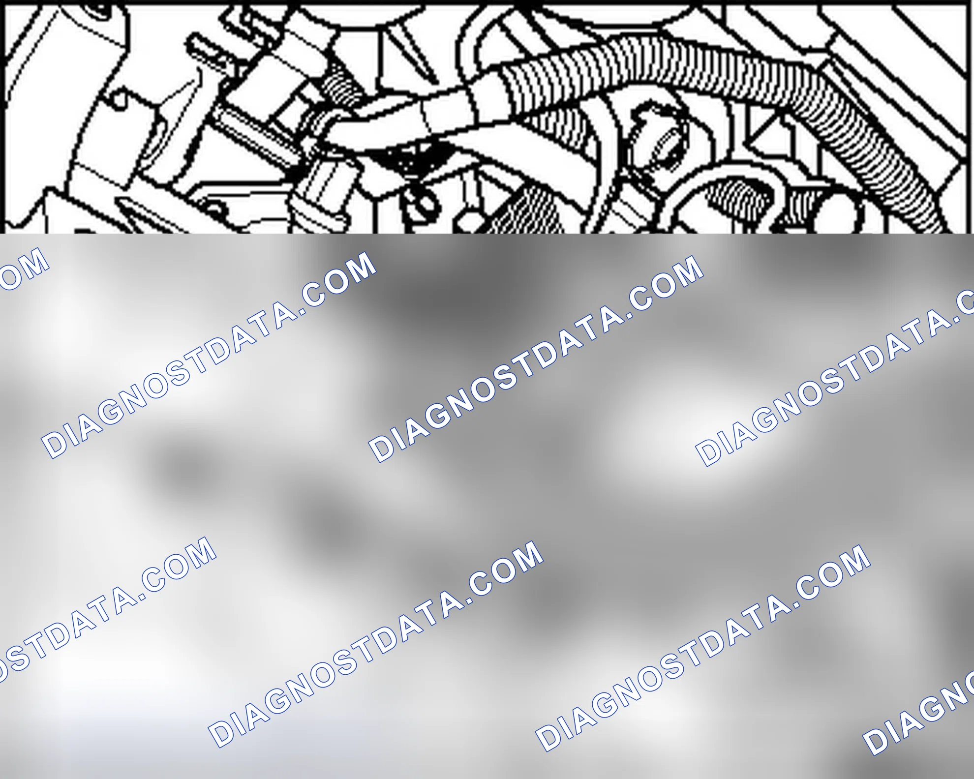 Scheme 129: COOLANT DISTRIBUTION HOUSING WITH MAP CONTROLLED ENGINE COOLING THERMOSTAT