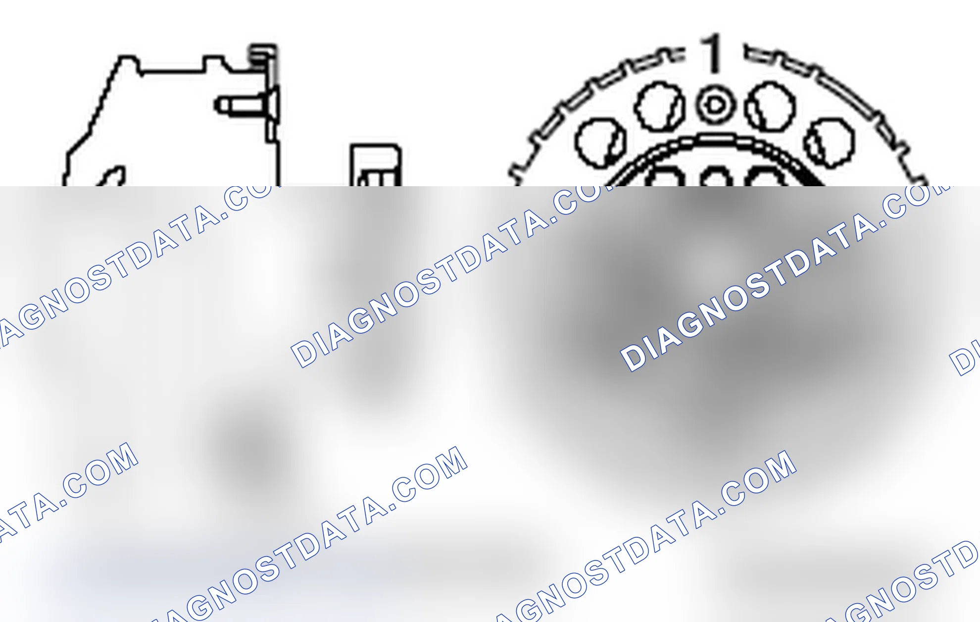 Scheme 816: >> A << CRANKSHAFT SENSING RING INSTALLATION