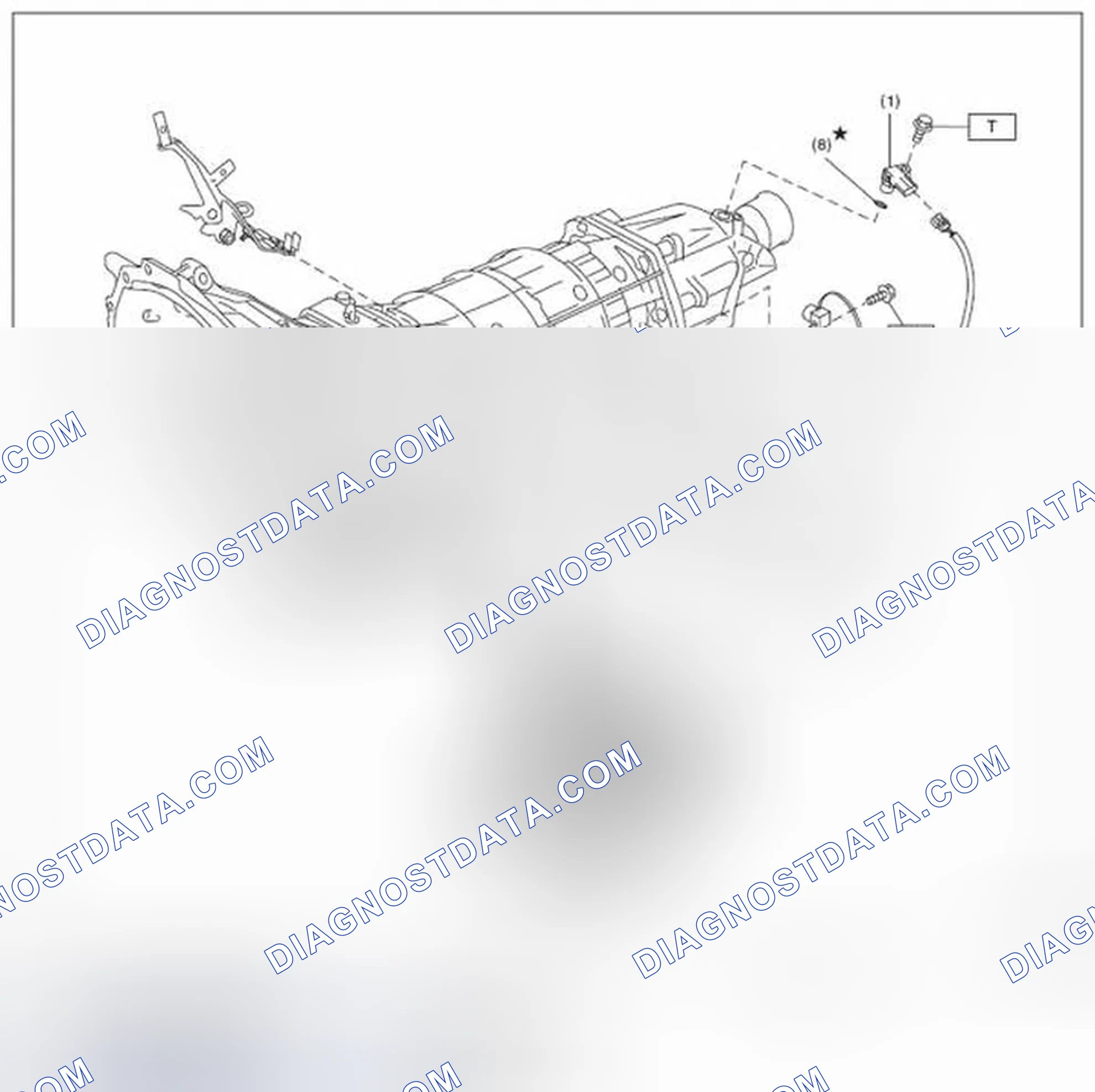 Scheme 185: CONTROL VALVE & TRANSMISSION HARNESS