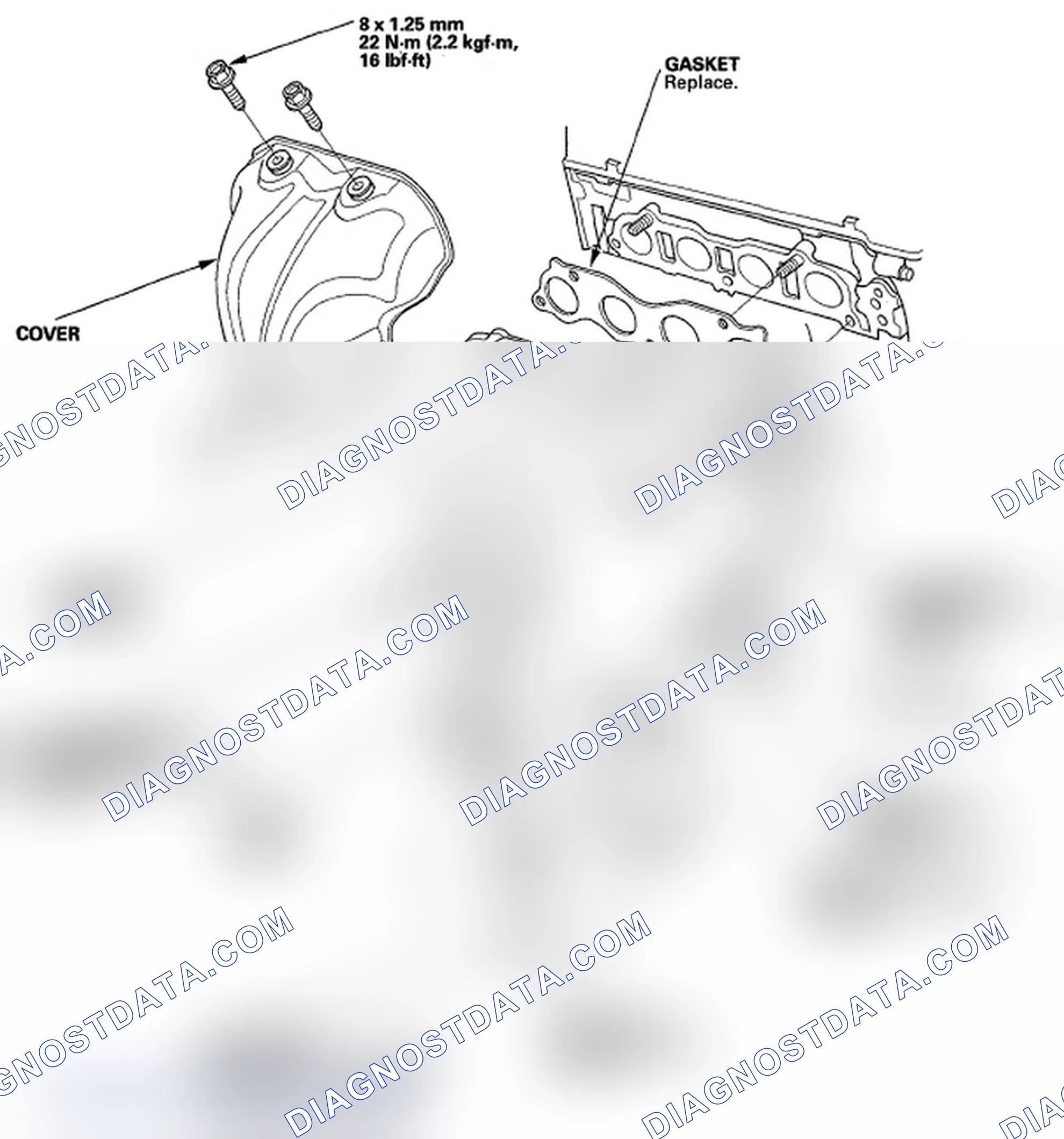Scheme 35: Exhaust Manifold Removal and Installation