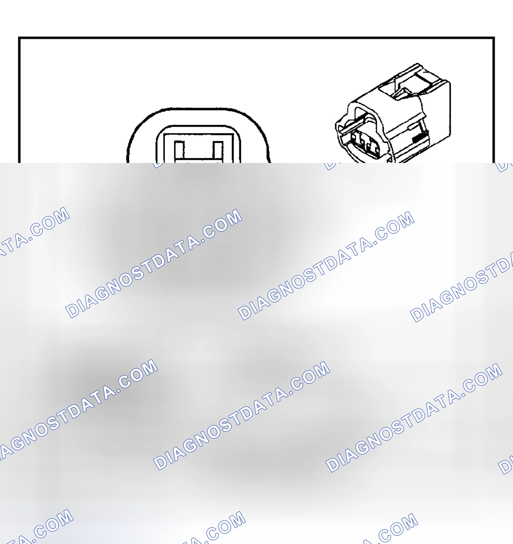 Scheme 12: Engine Electrical Connector End Views