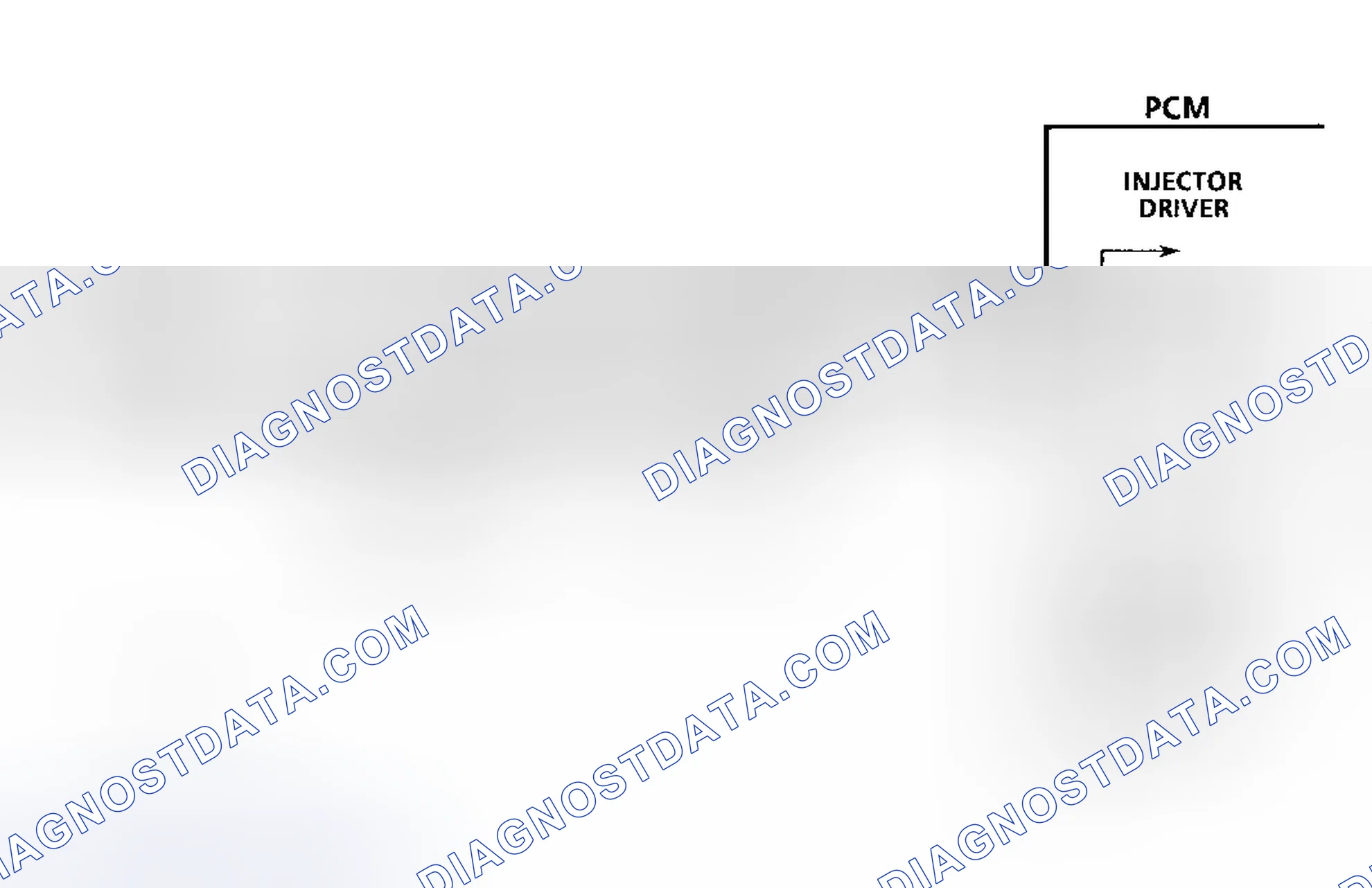 Scheme 85: Code 65 Schematic (2.3L) Injector Current Low