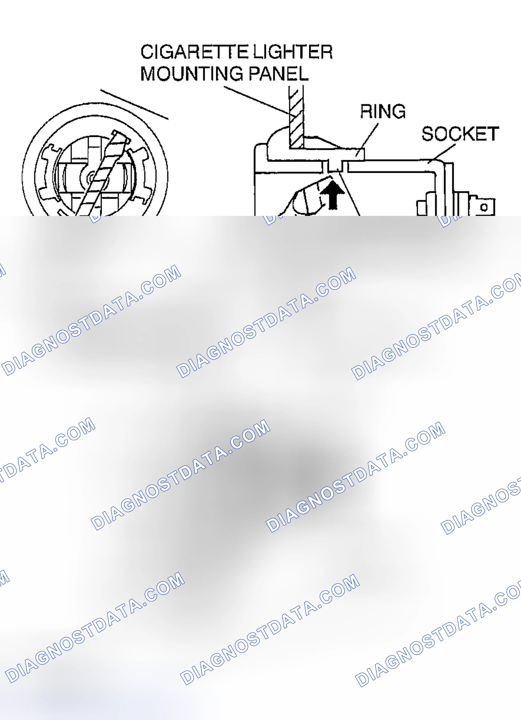 Scheme 98: SOCKET REMOVAL NOTE