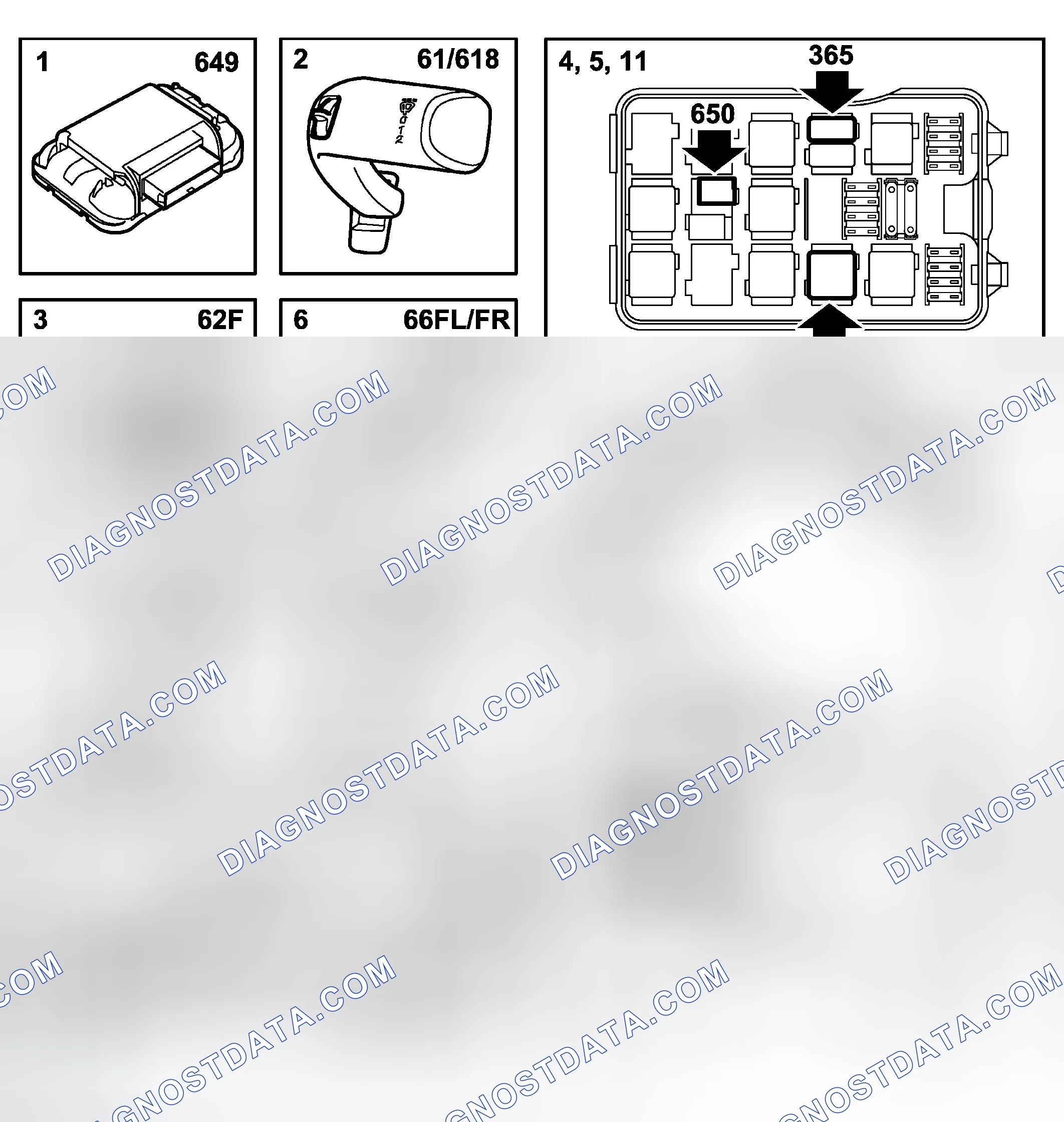 Scheme 78: Main Components, Wash/Wipe Systems, Rain Sensor