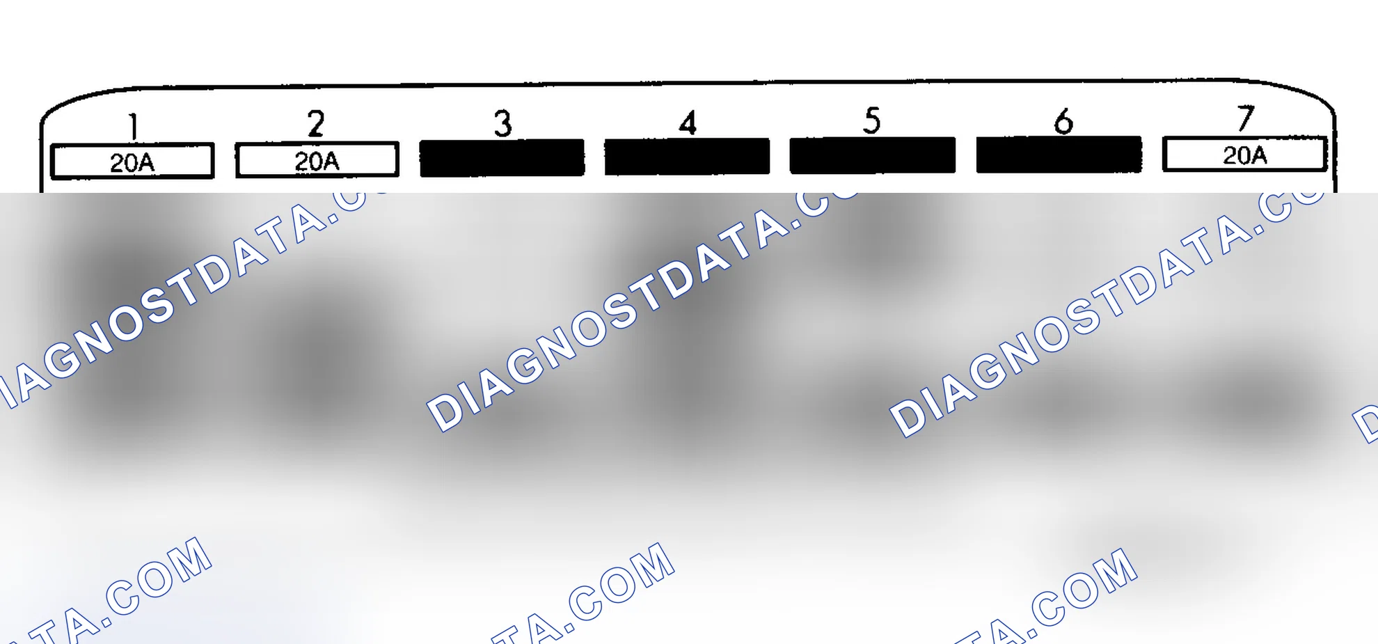 Scheme 3: ENGINE COMPARTMENT FUSE PANEL IDENTIFICATION (1993)