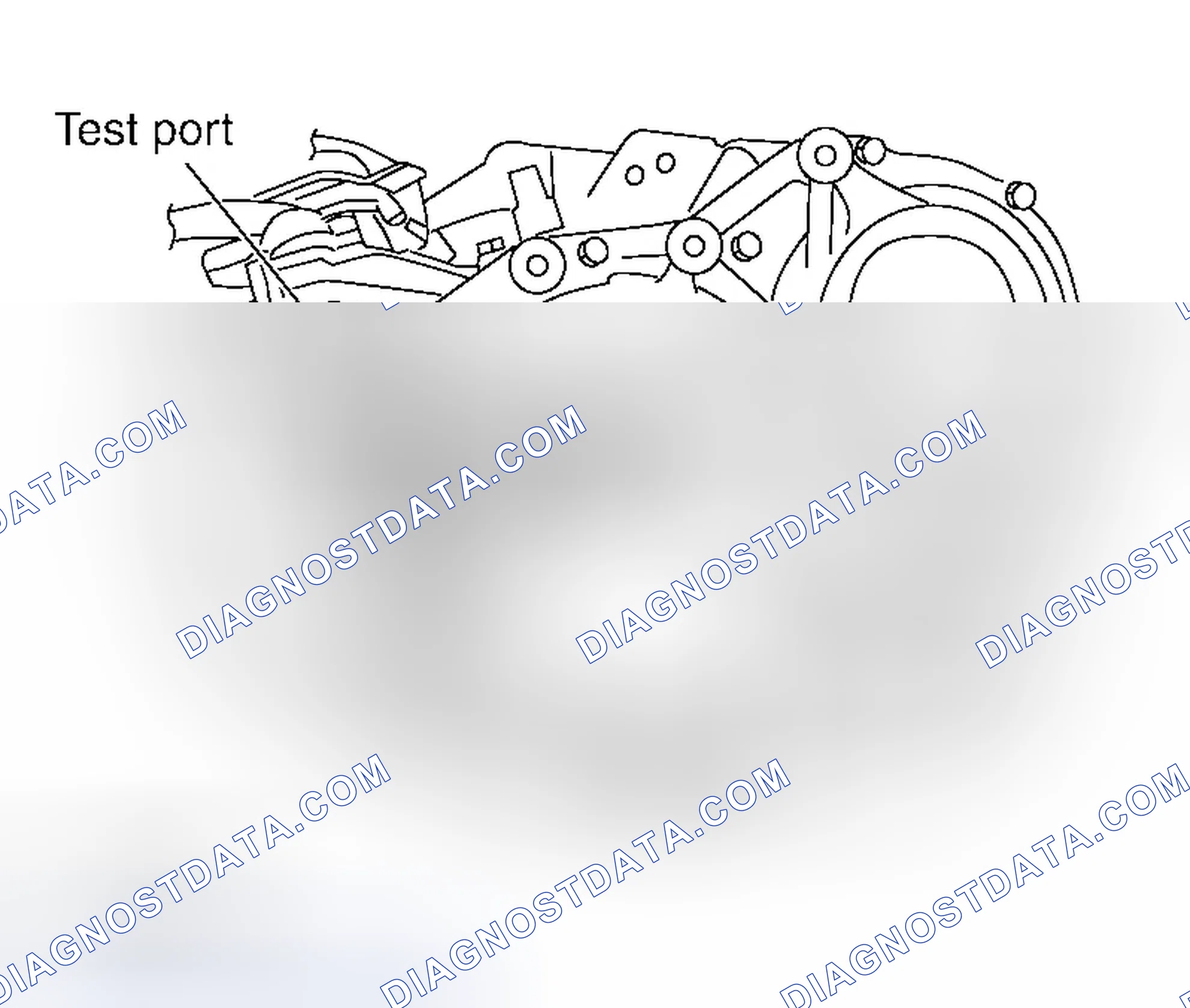 Scheme 30: Line pressure test port