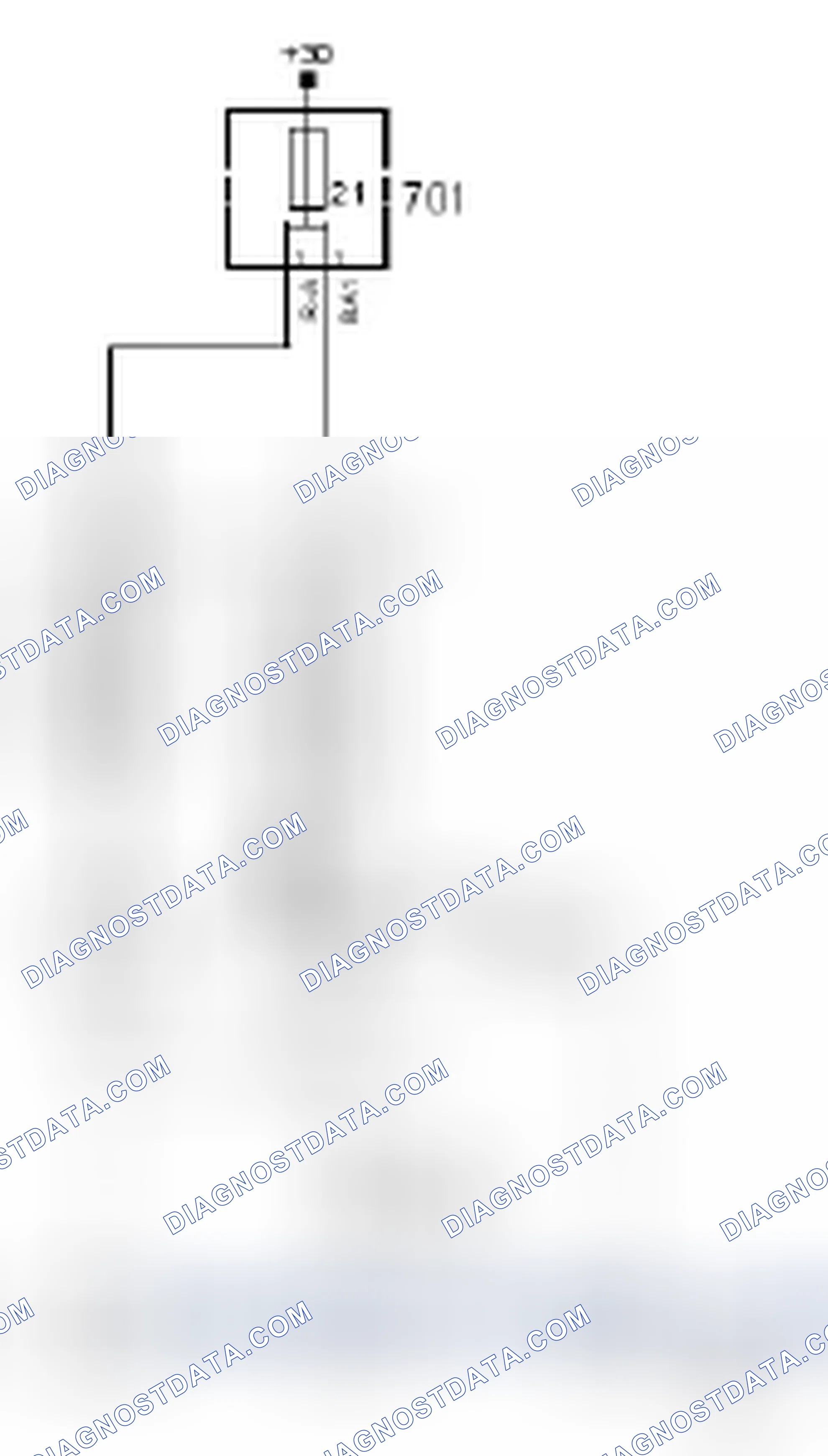 Scheme 81: Fuse 21, Rear Electrical Center 701