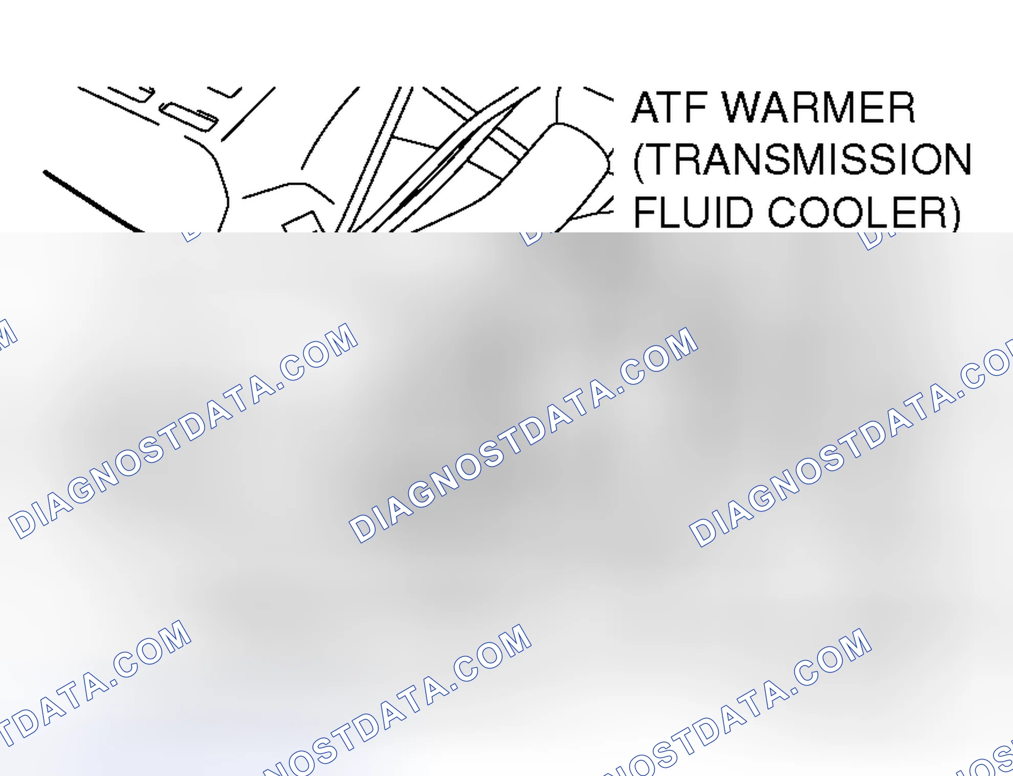 Scheme 3: << D >> STARTER ASSEMBLY < A/T > REMOVAL